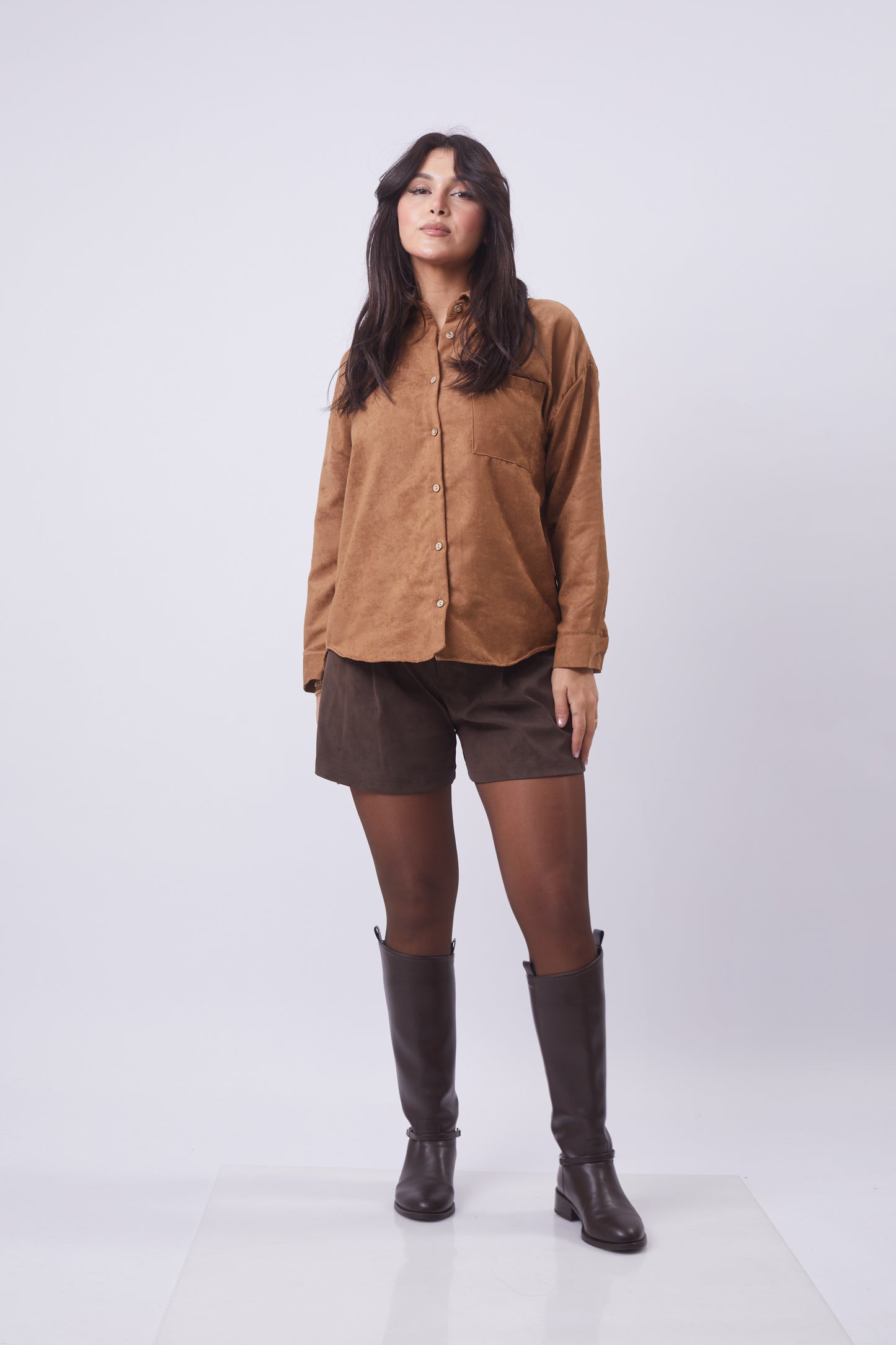 Toffee Oversized Shirt