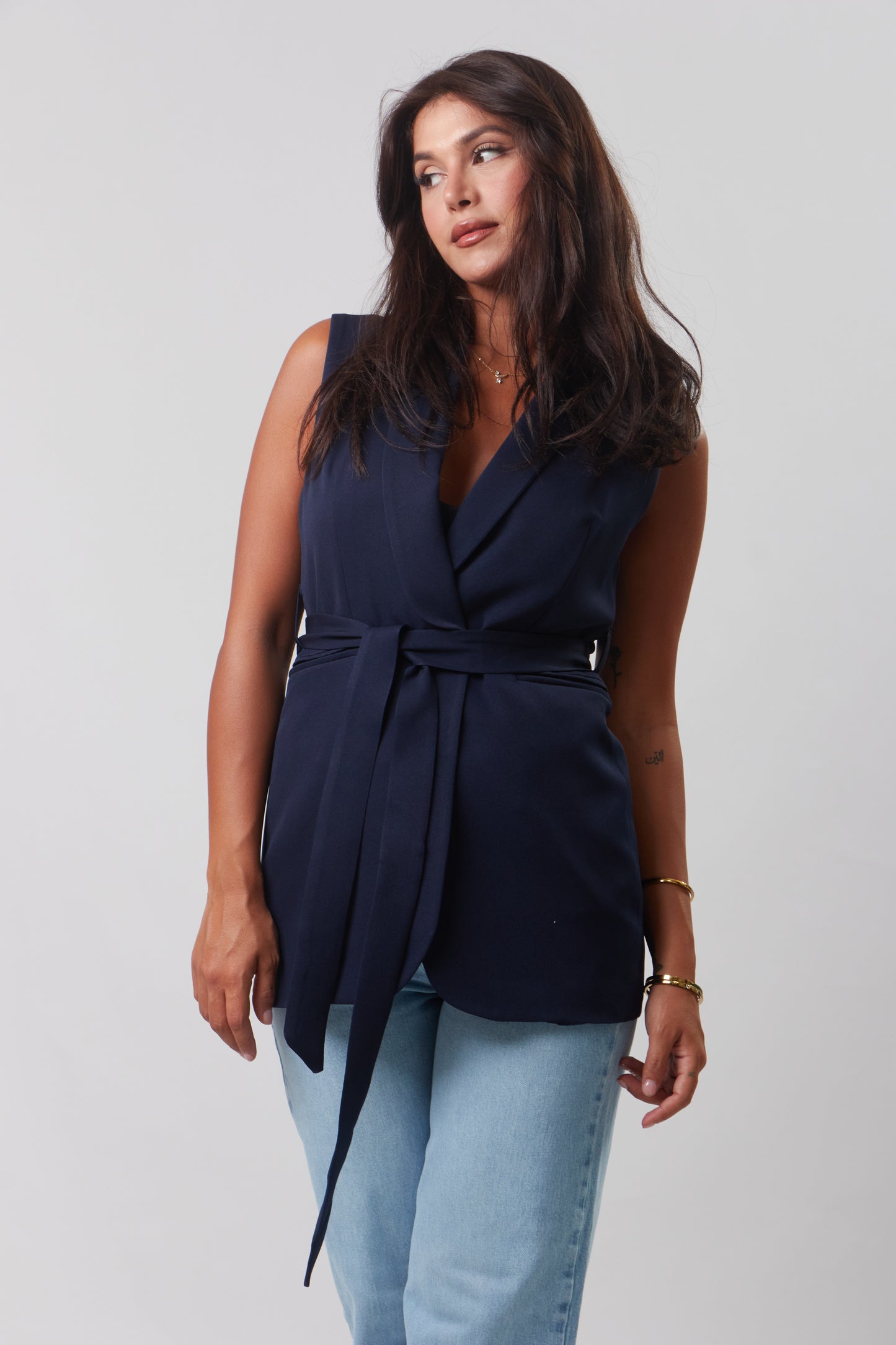 Belted Vest
