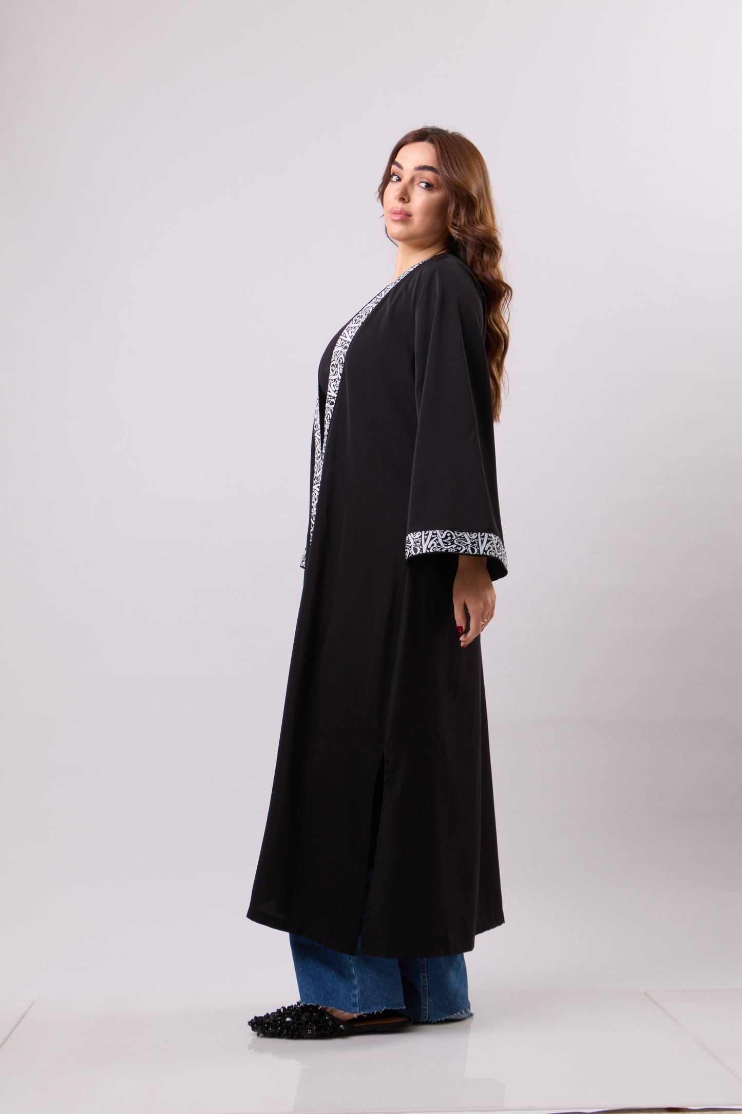 Arabic Alphabet Abaya