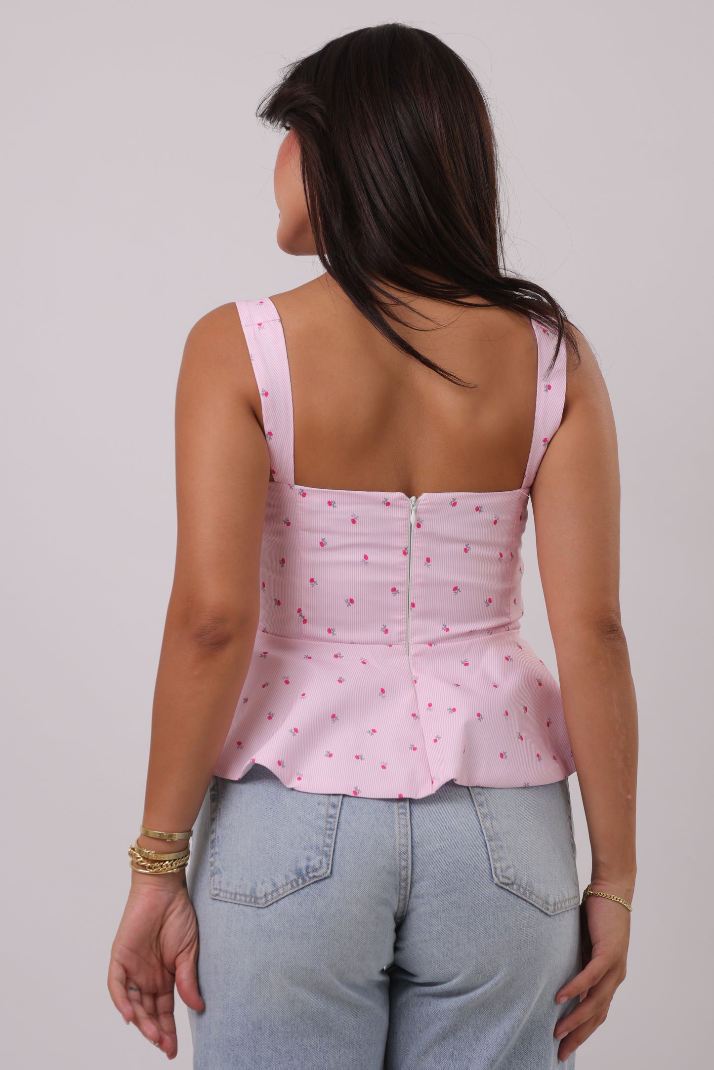 Floral Corset Top