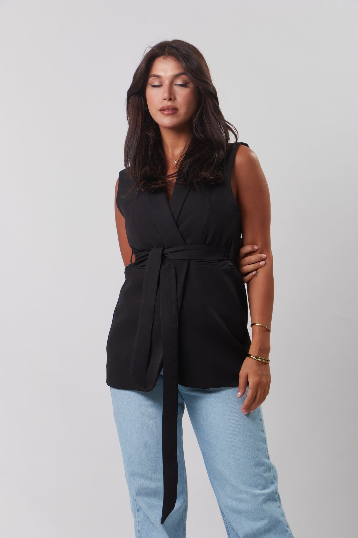 Belted Vest