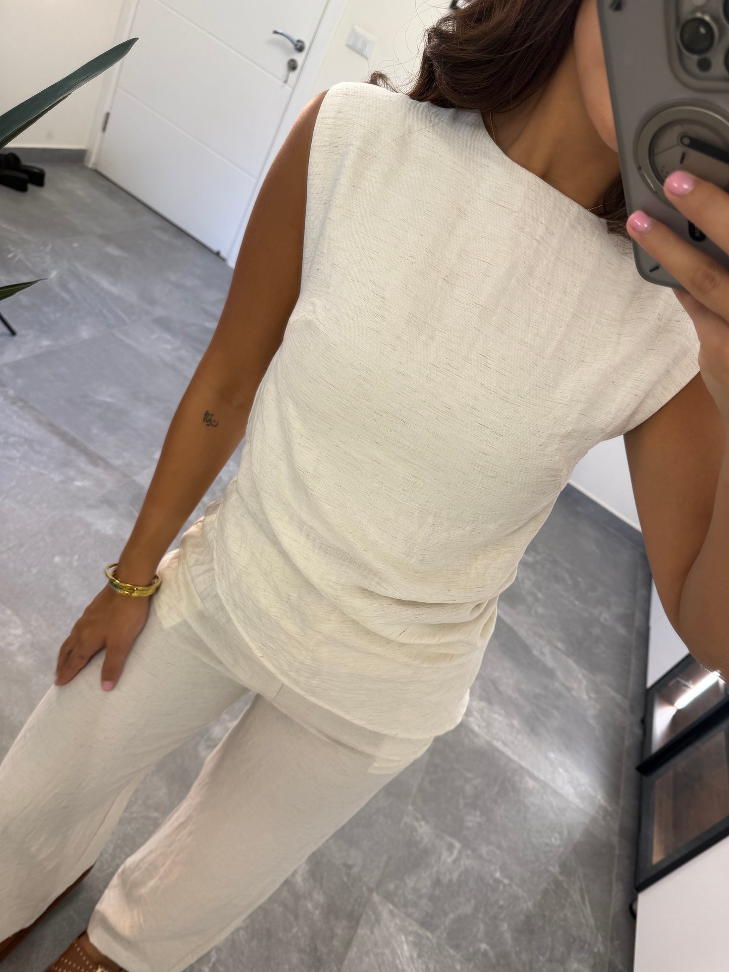 “MINA” LINEN SET