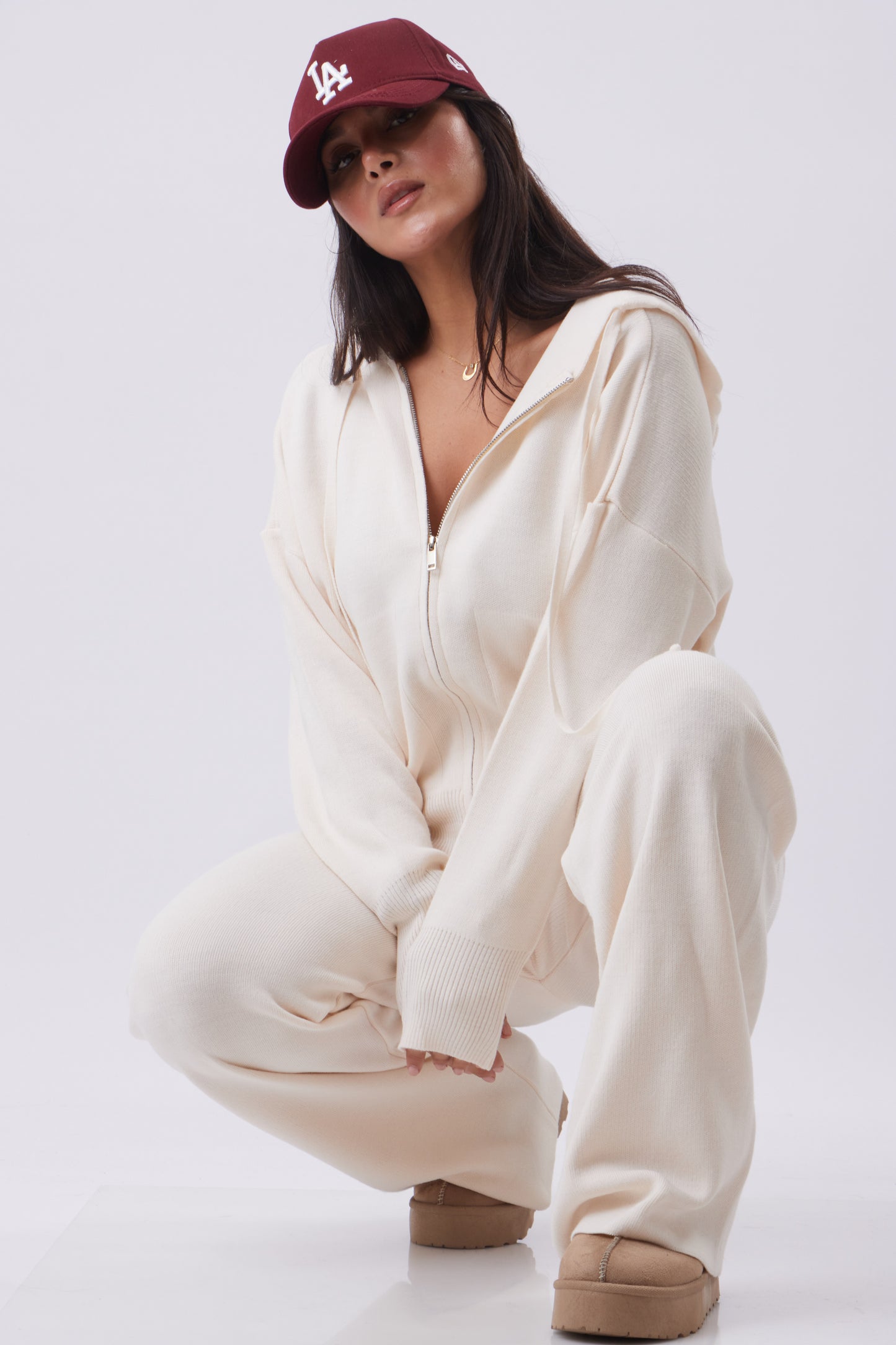 Dual-Zip Knit Set