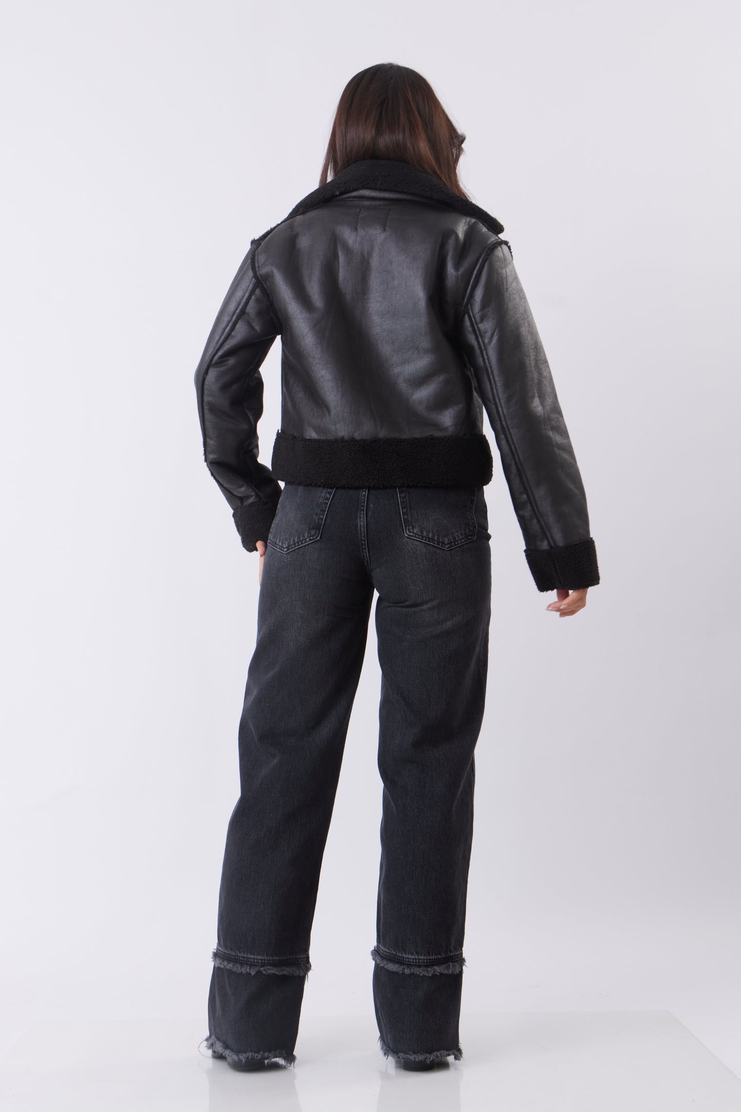 Black Washed Jeans
