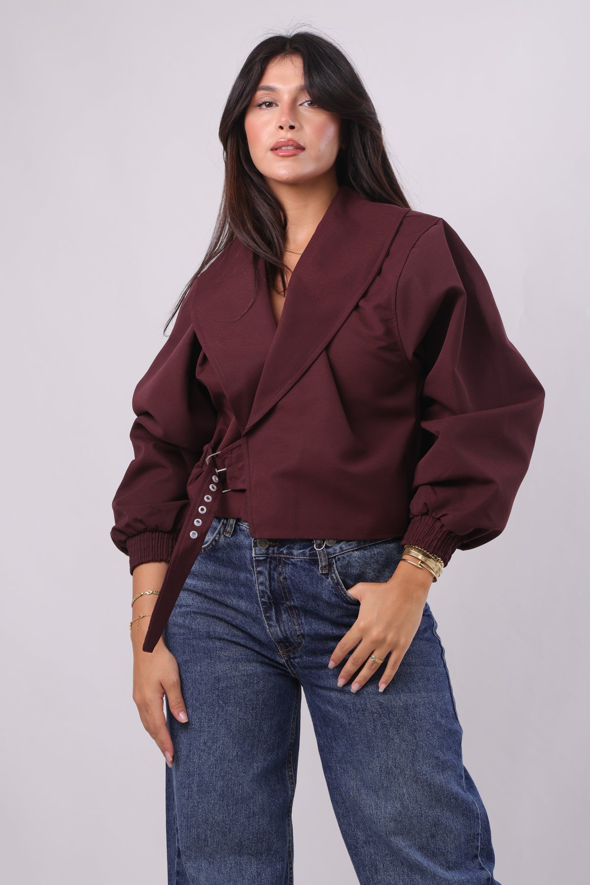 Puff sleeves Jacket