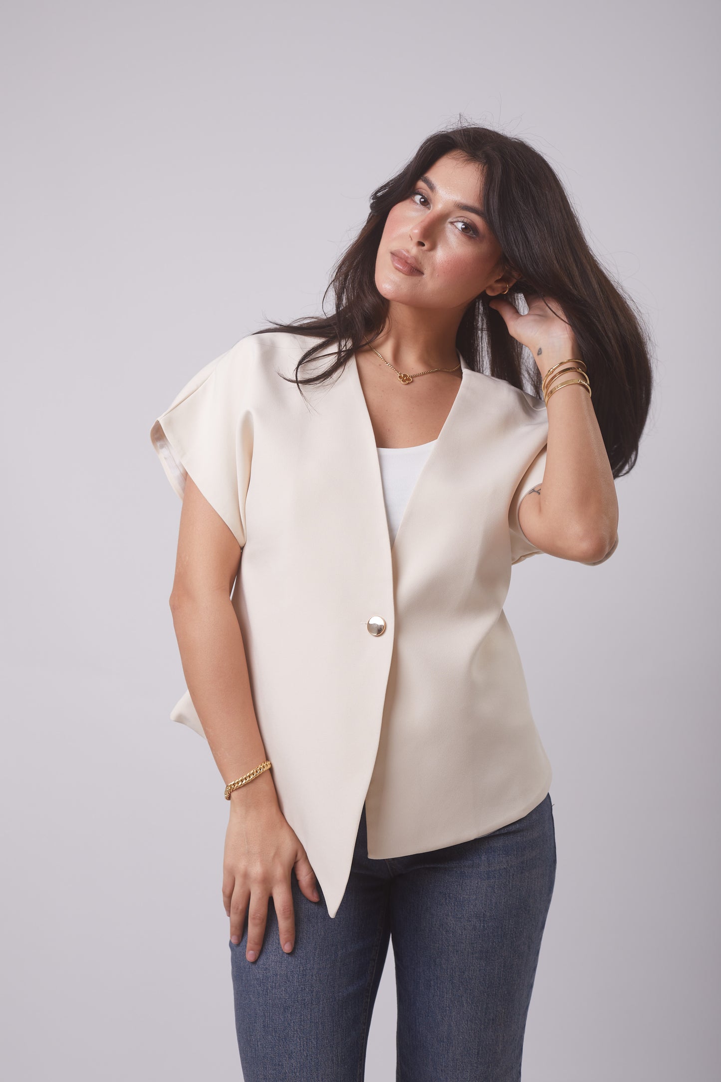 Sculpted vest