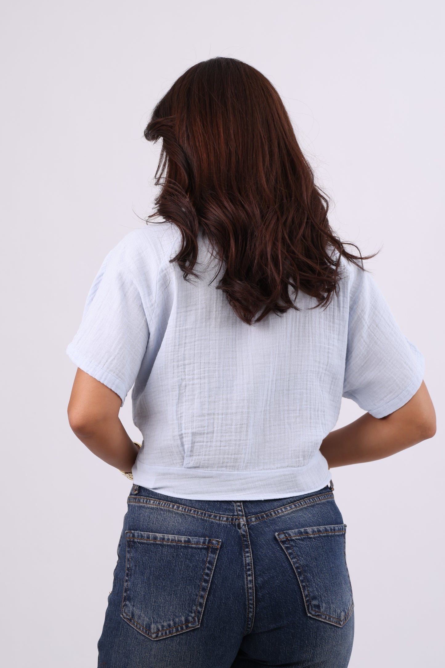 Tie-Front Blouse