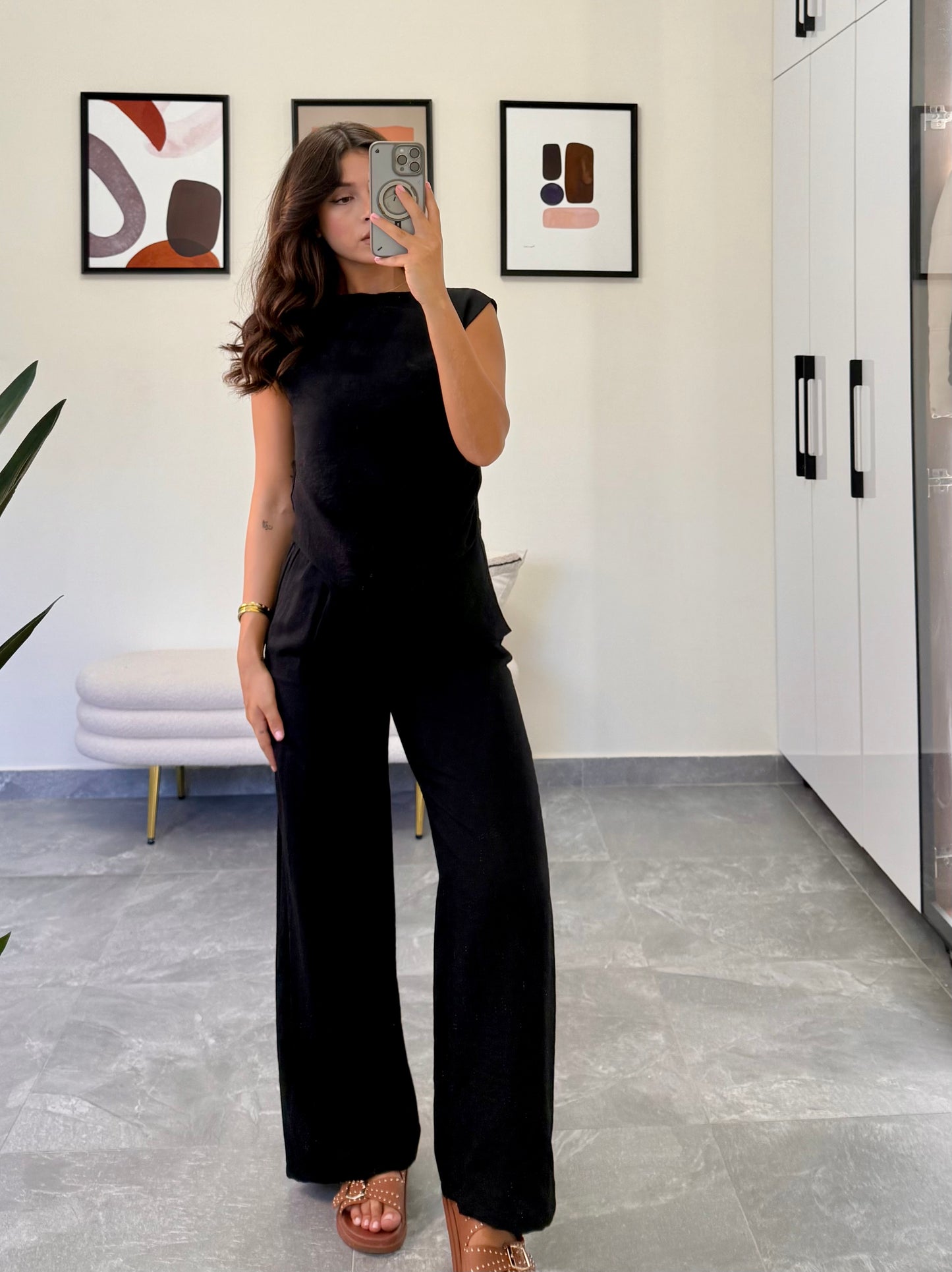 “MINA” LINEN SET
