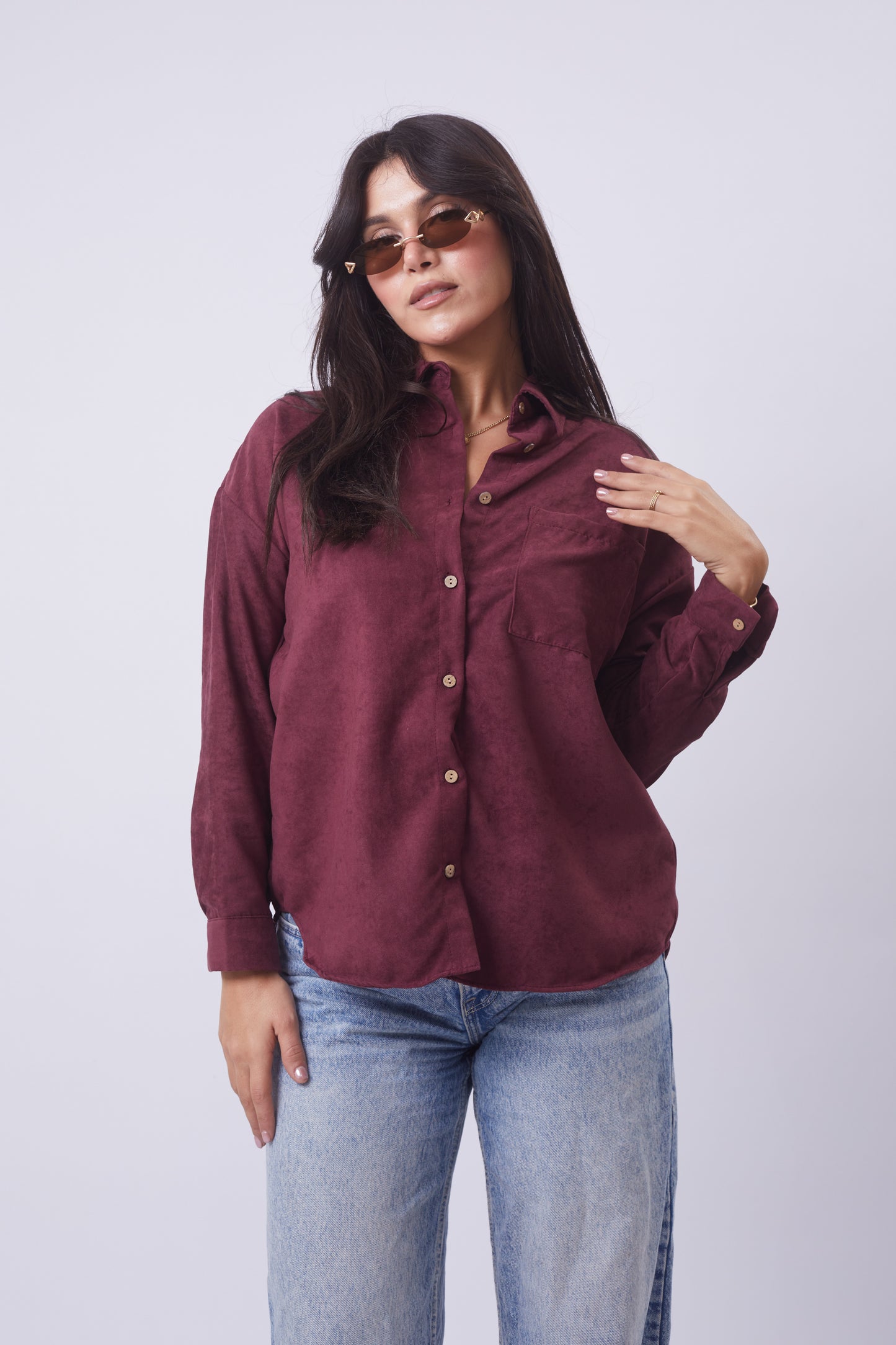 Toffee Oversized Shirt