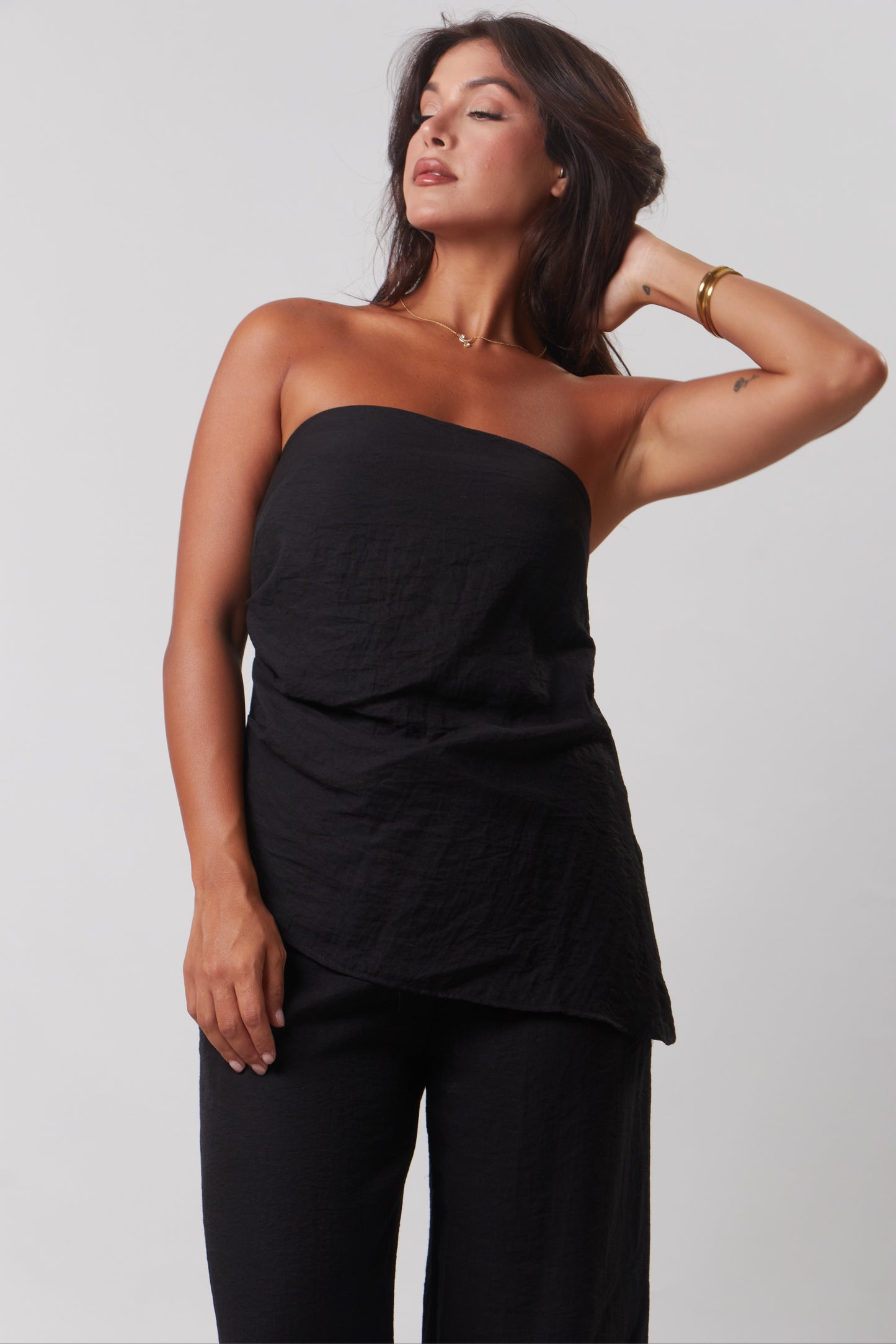 Maro Strapless Set