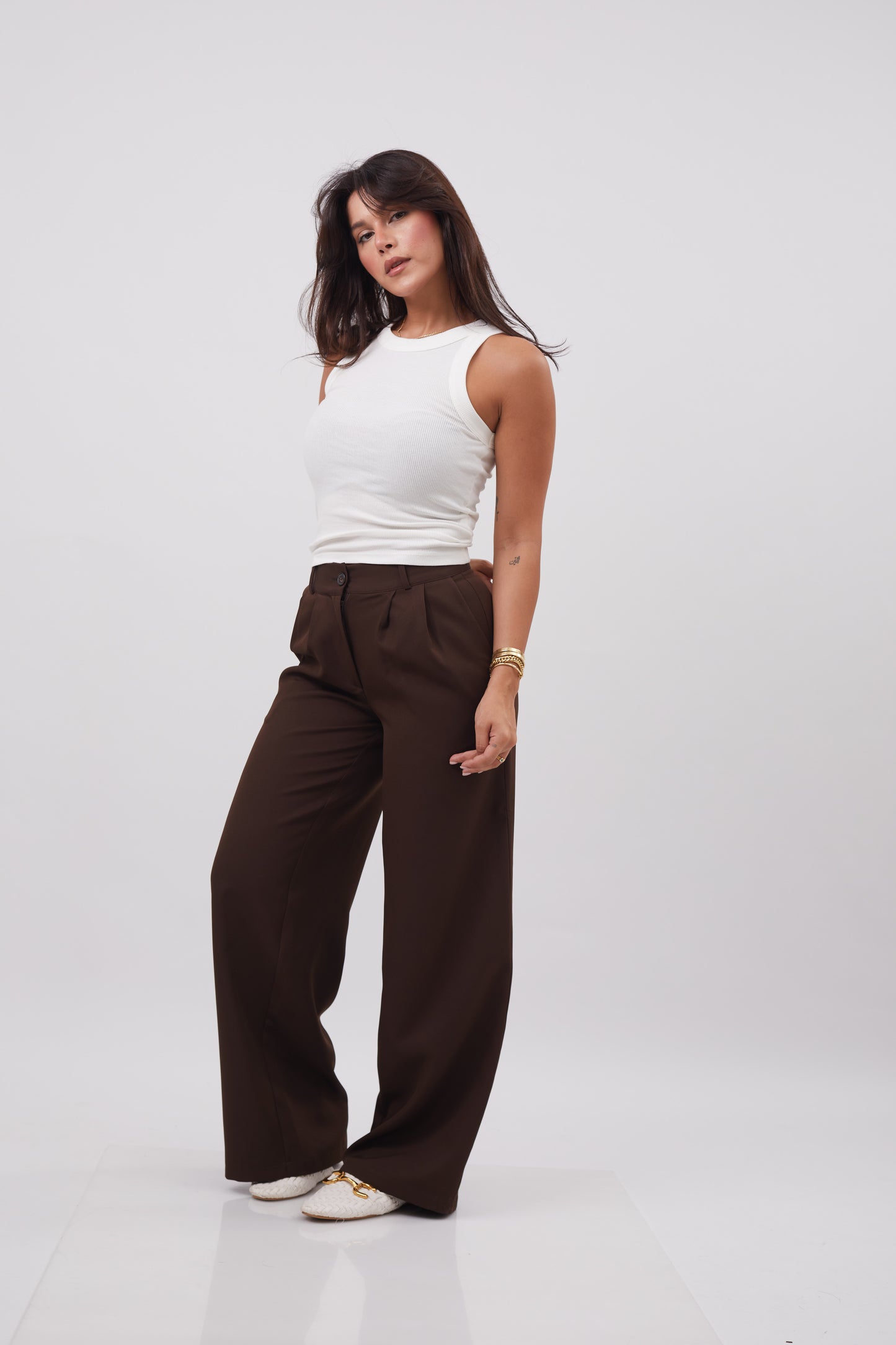 Extra Wide Leg Trouser
