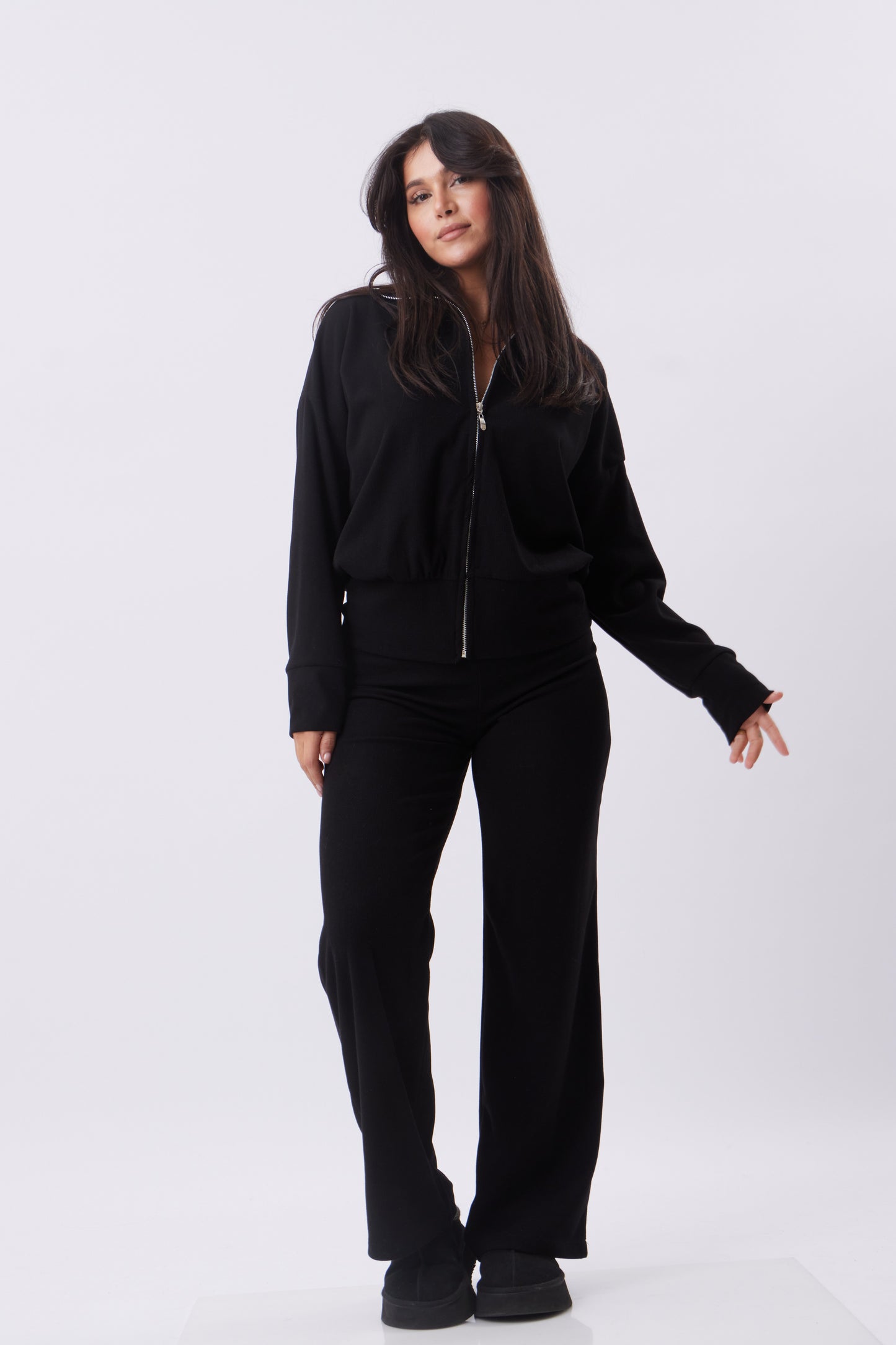 Karen ribbed Set