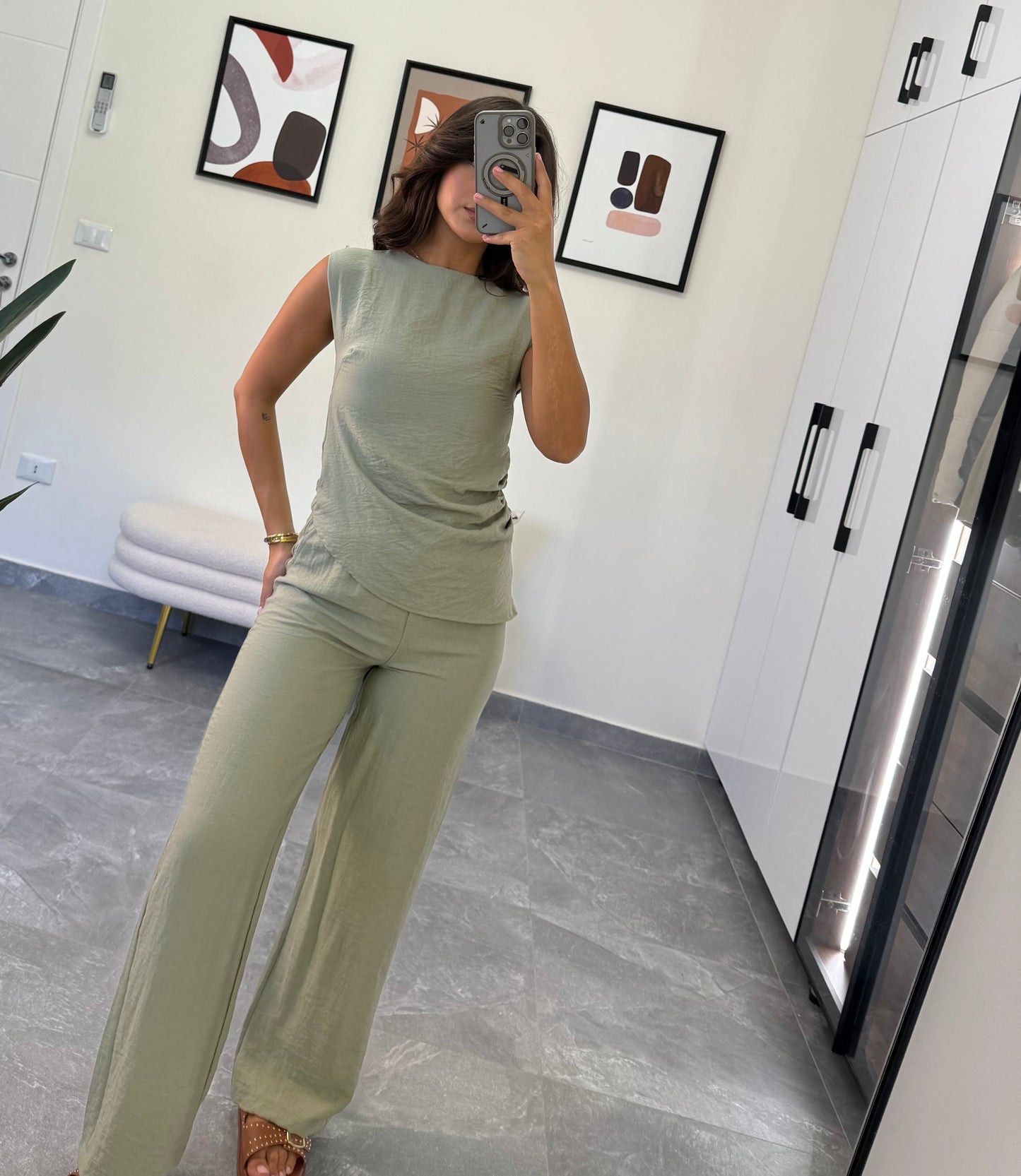 “MINA” LINEN SET