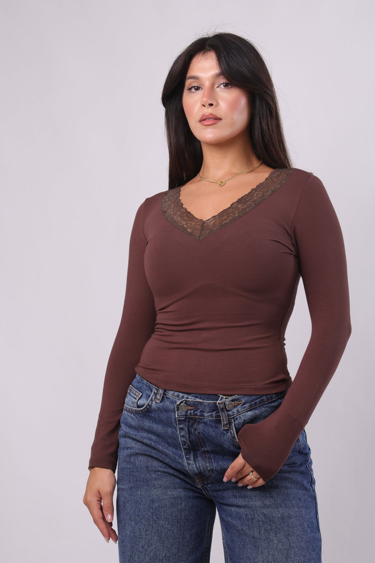 Lace Basic Top