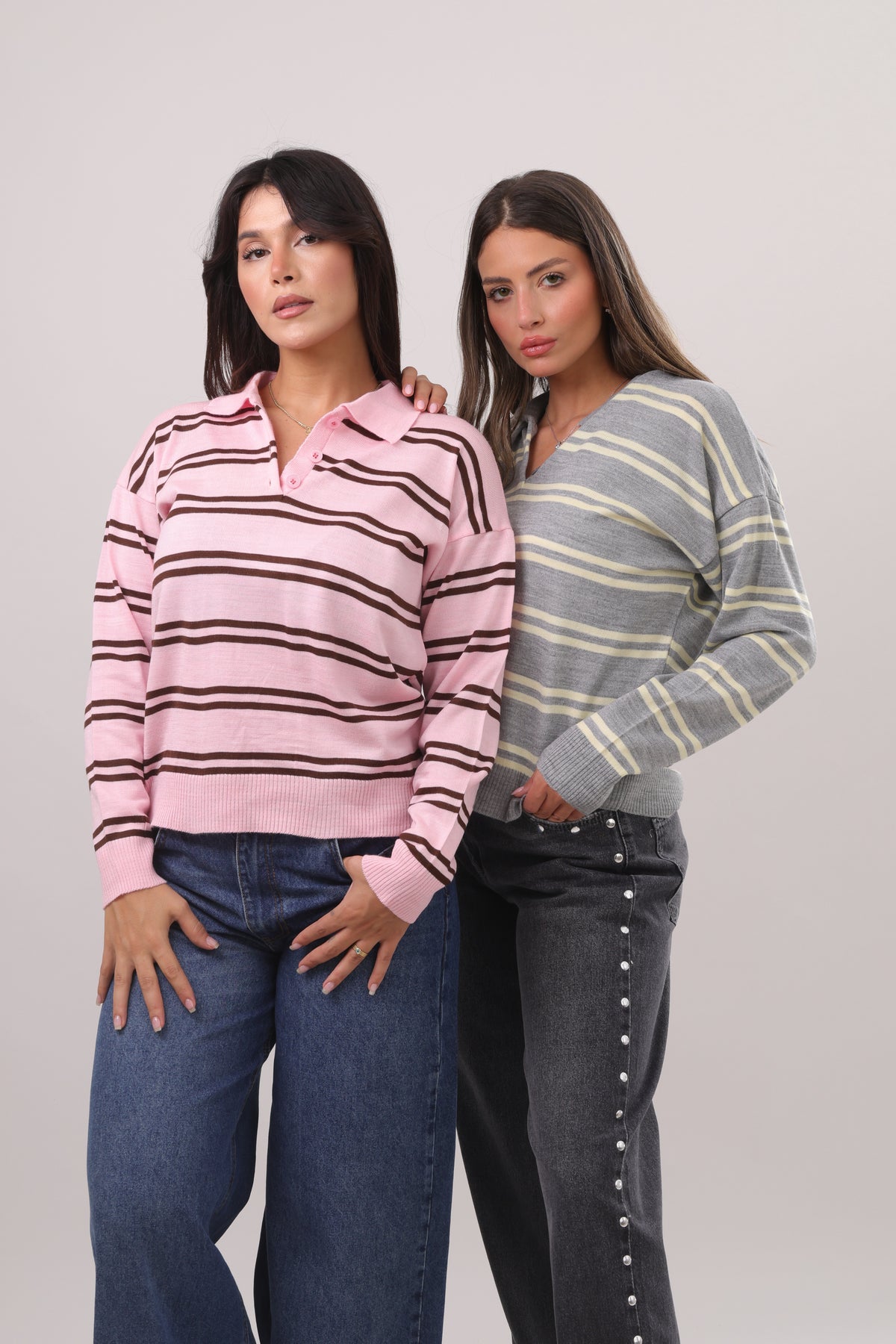 Double striped polo