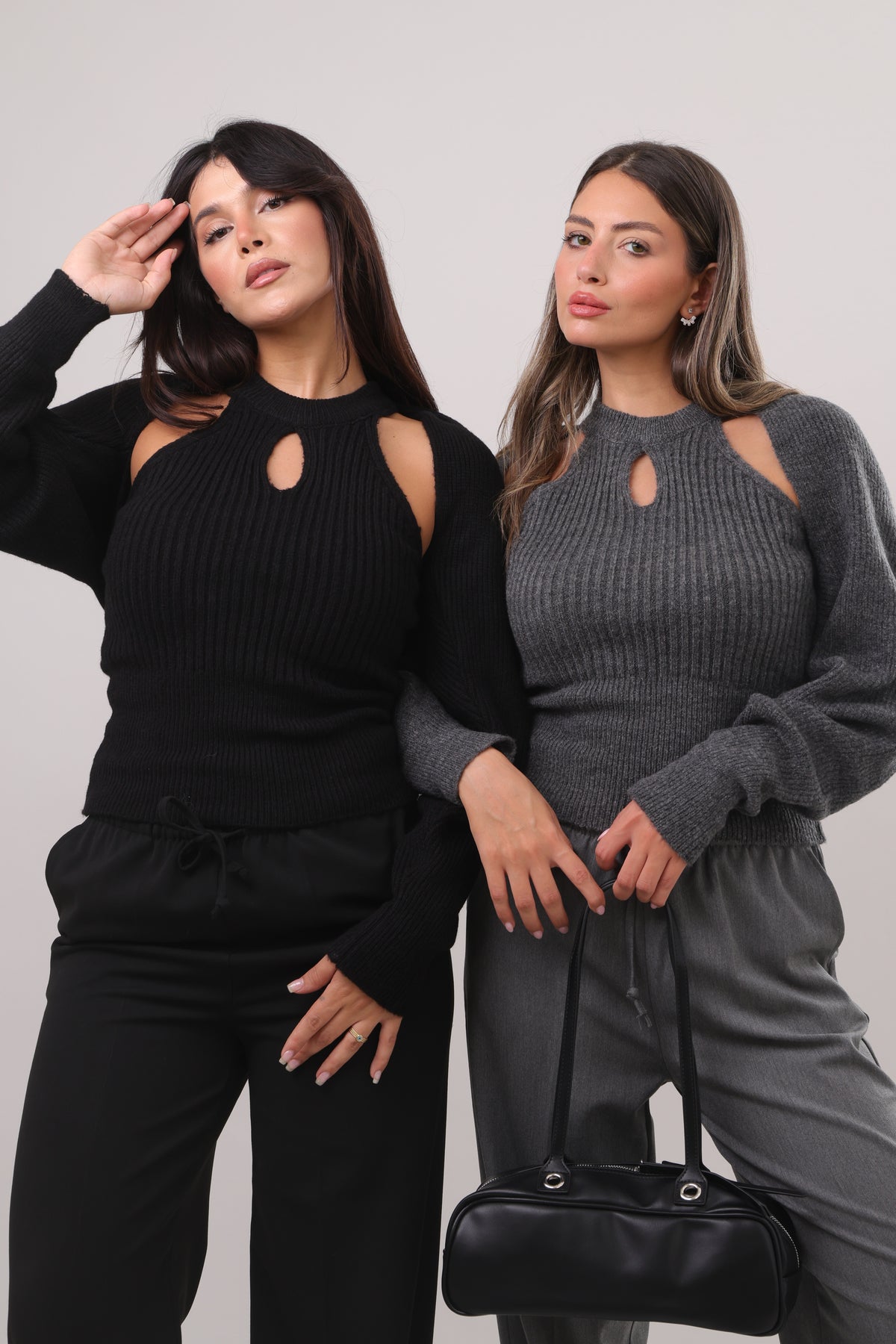 2 pcs knit top