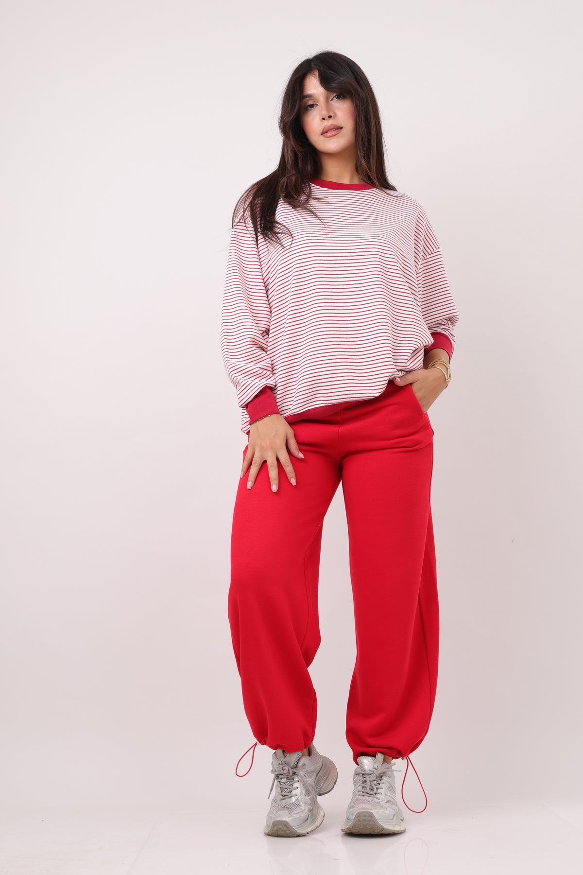 The relaxed sweatpants