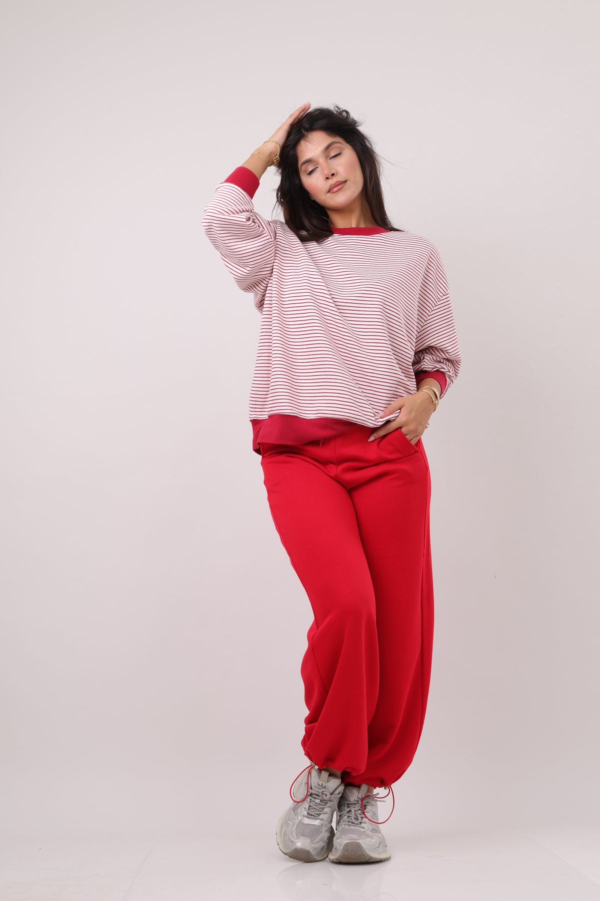 The relaxed sweatpants