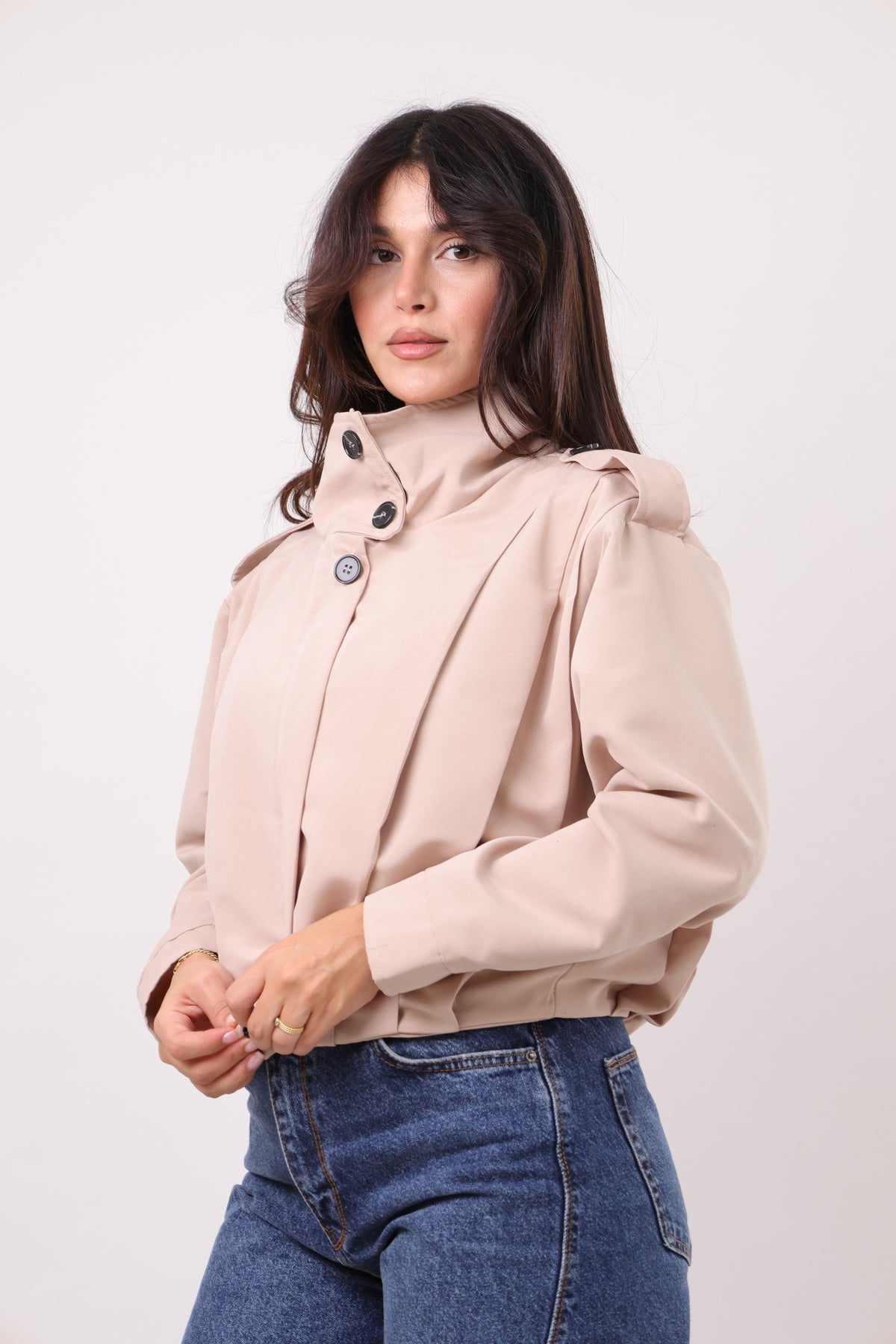 Modern zip jacket