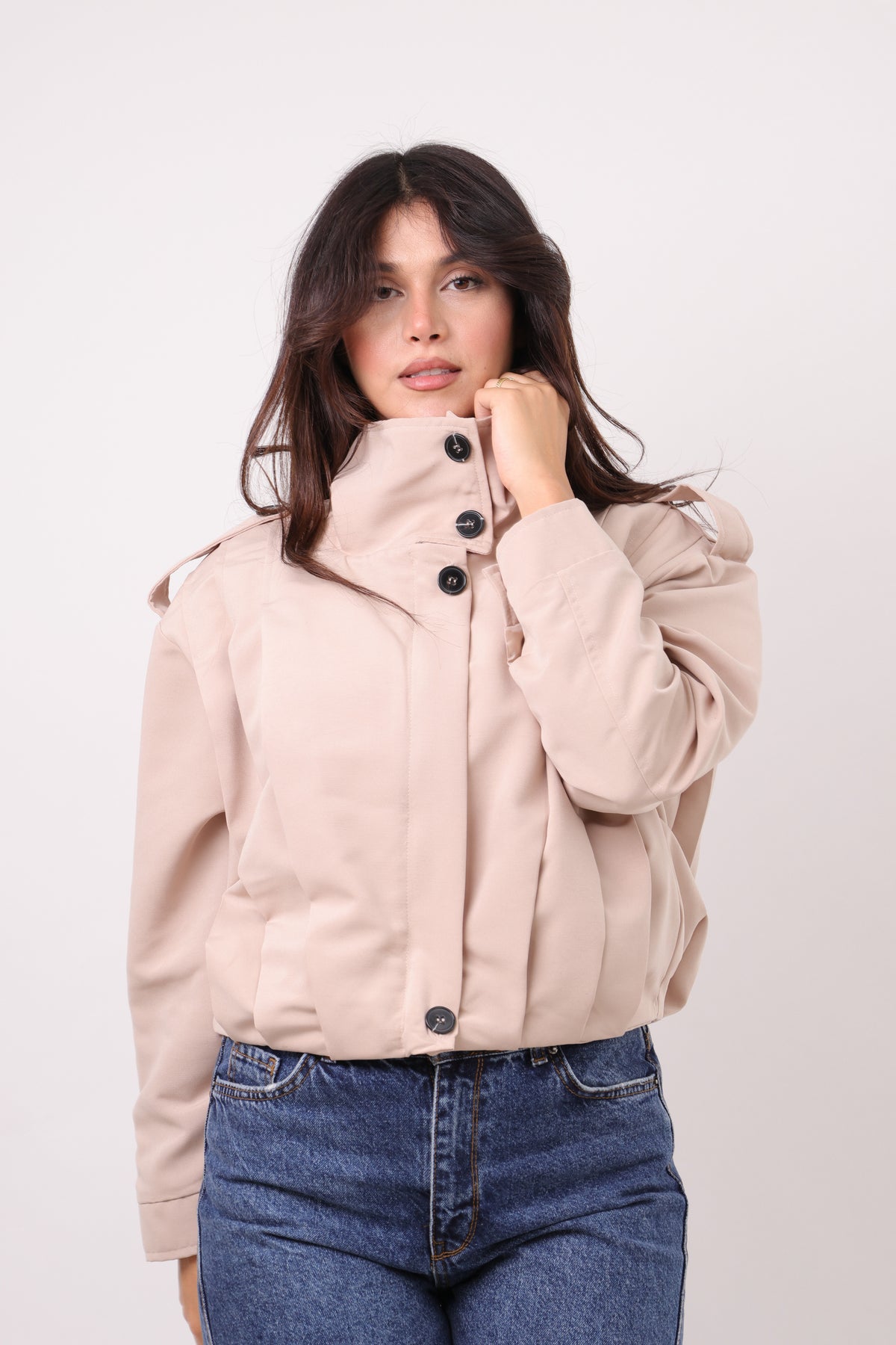 Modern zip jacket