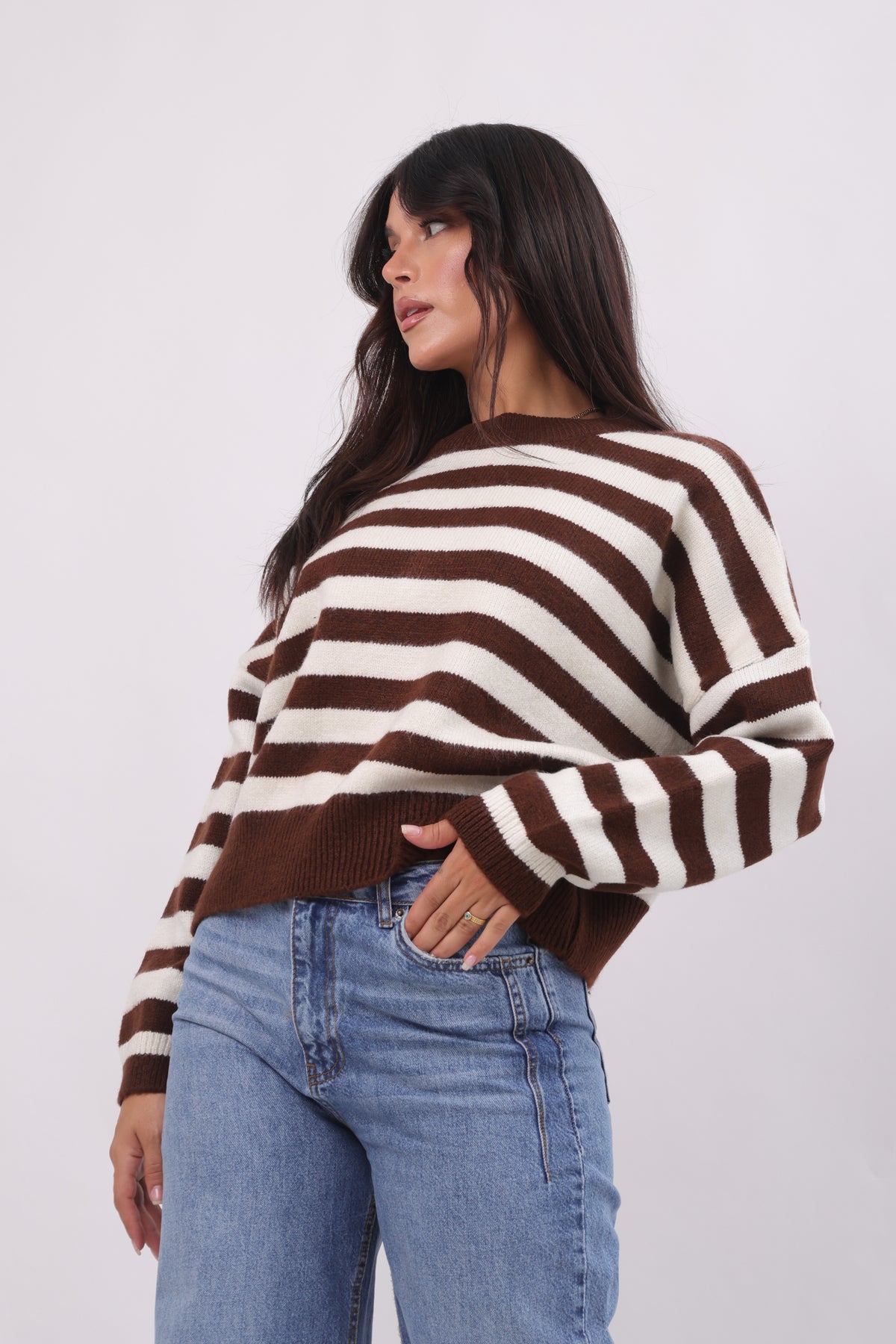 The striped knit