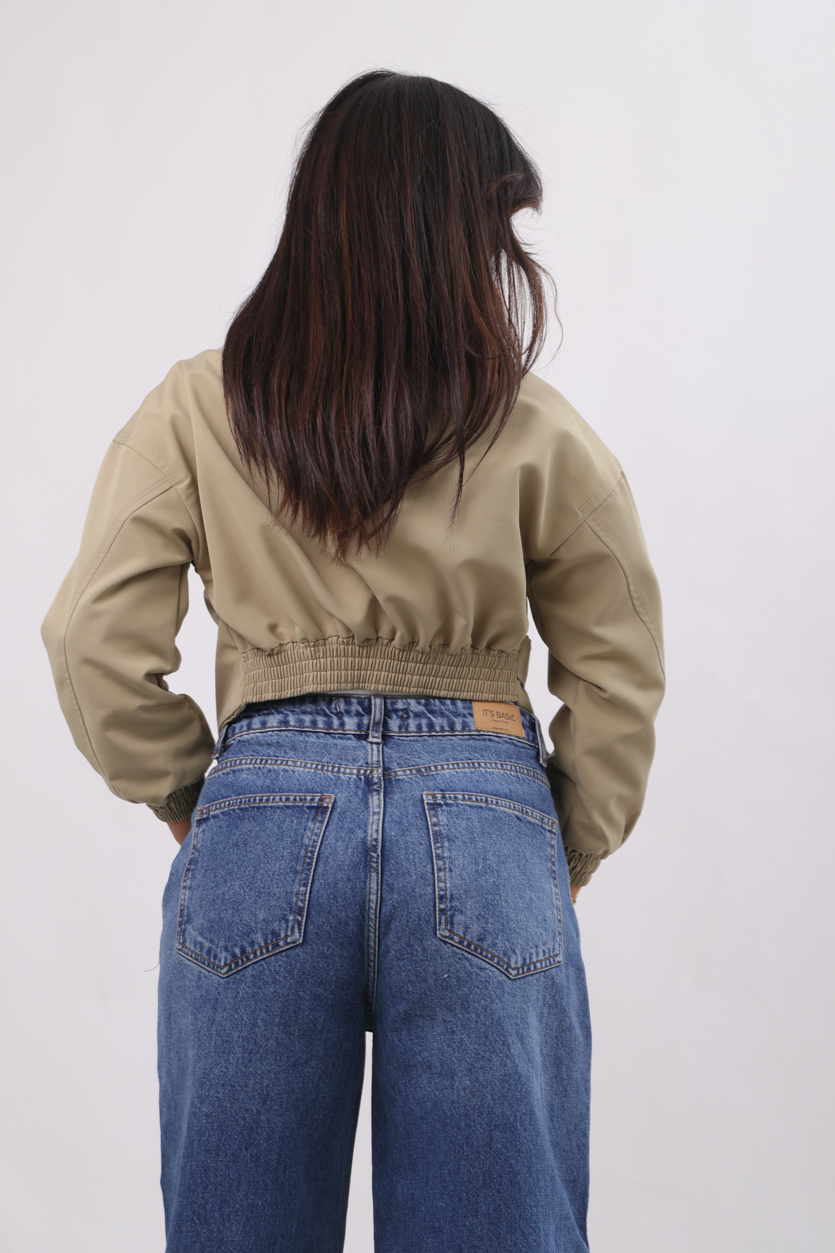 Cropped Wrap Jacket