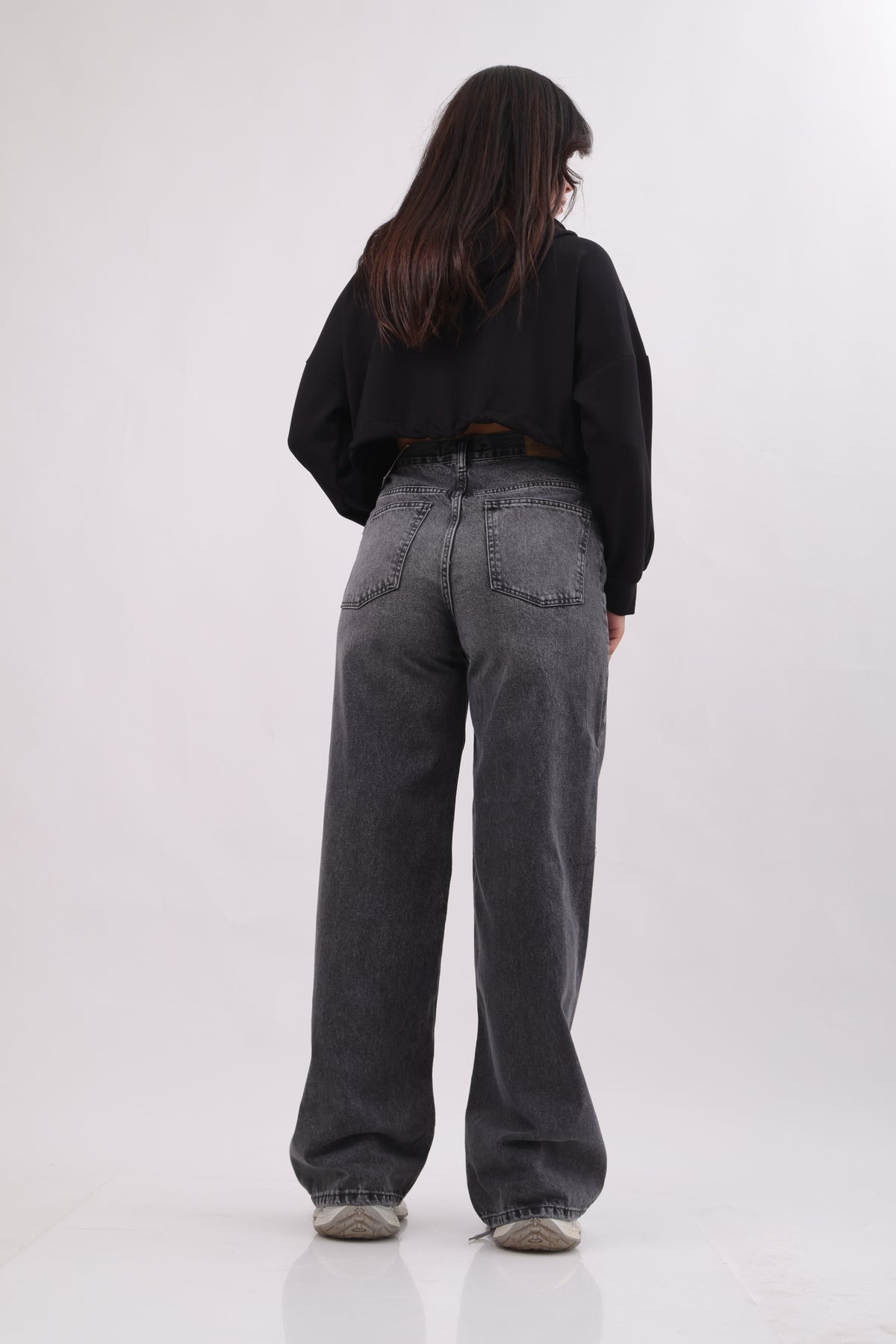 Greyish-Black Denim