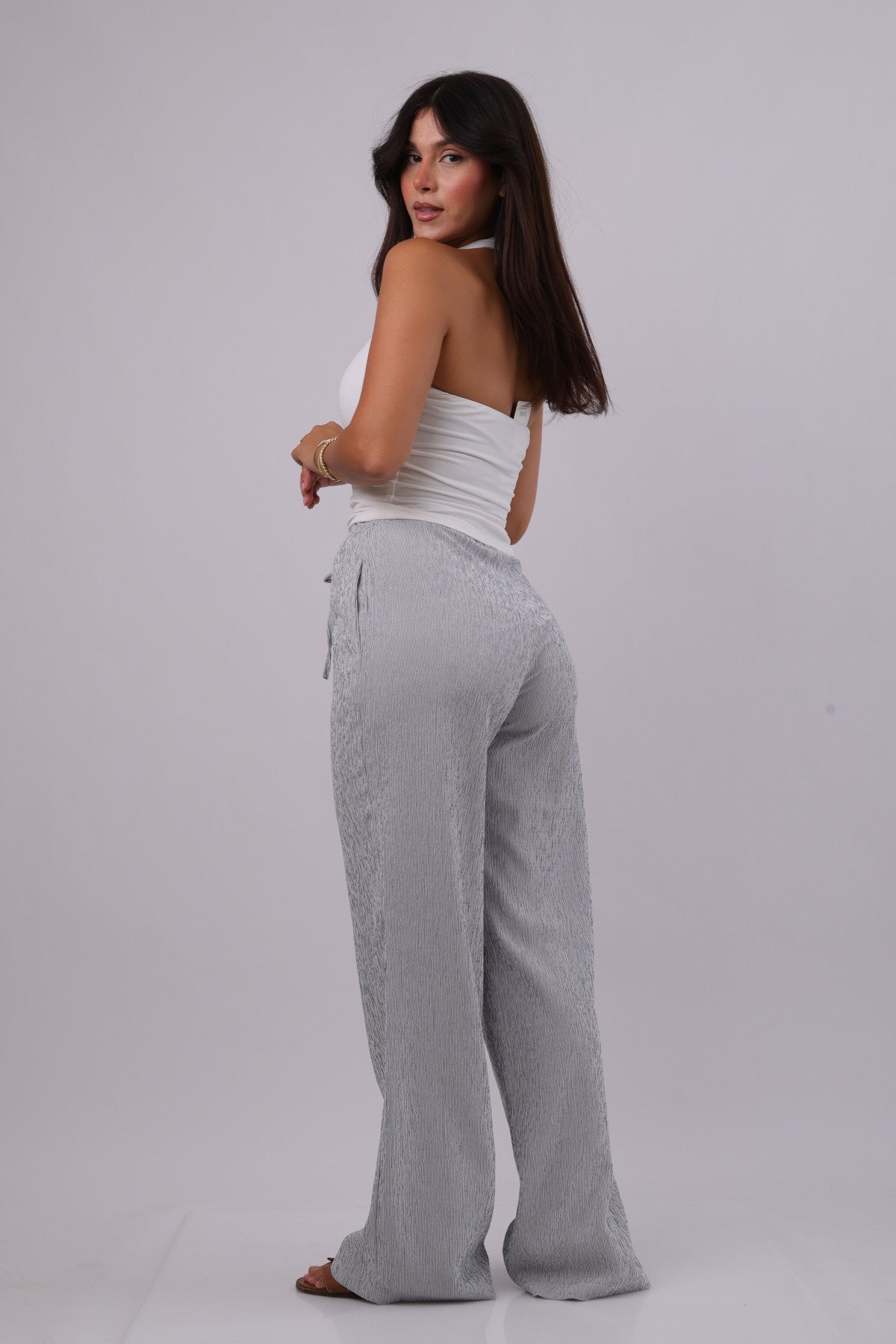 THE ESSENTIAL STRIPED TROUSER