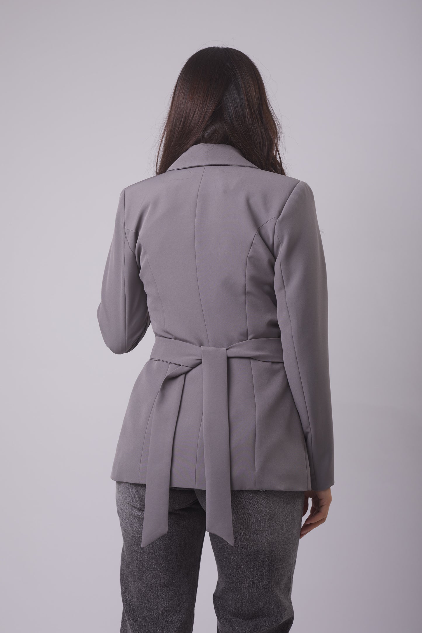 Hourglass Fit Belted Blazer