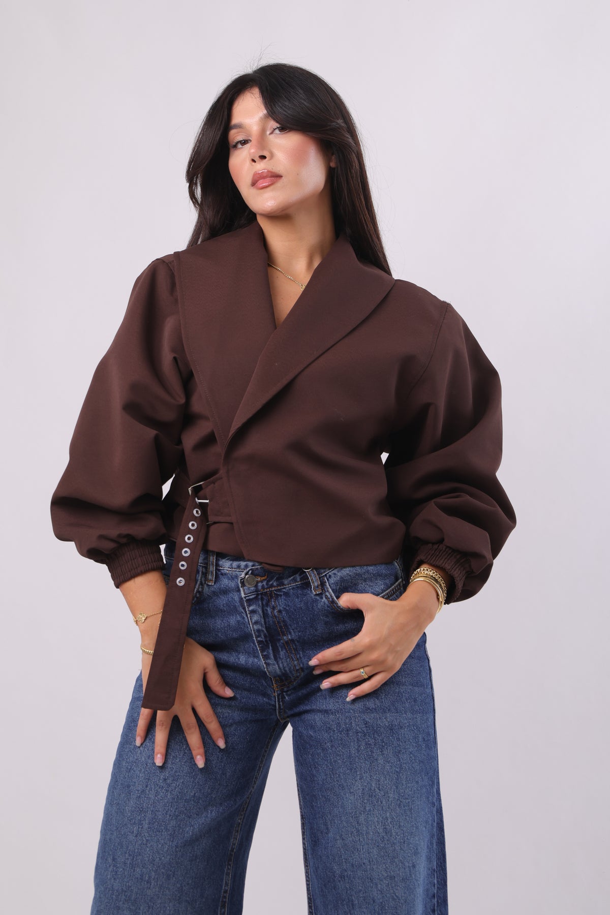 Puff sleeves Jacket