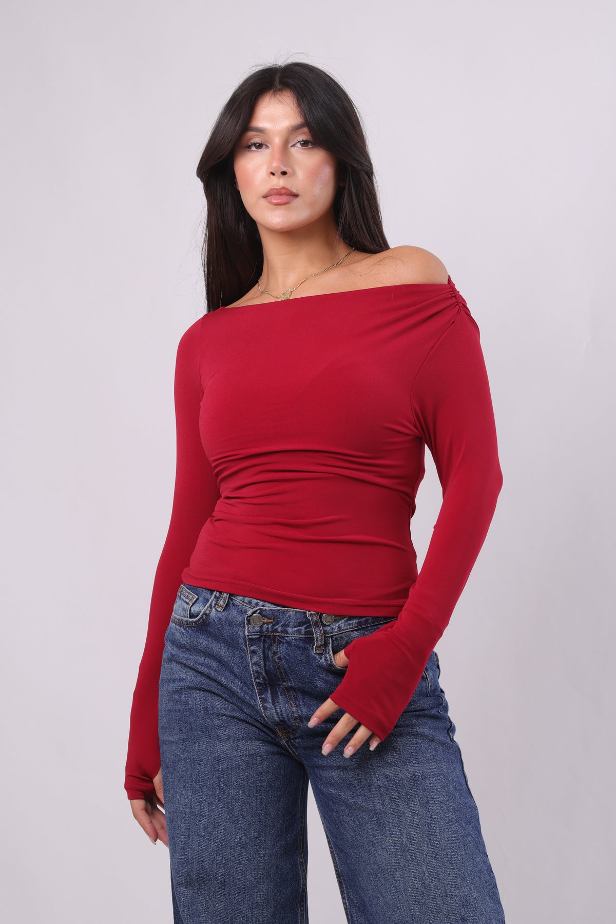 Mary Off-Shoulder Top