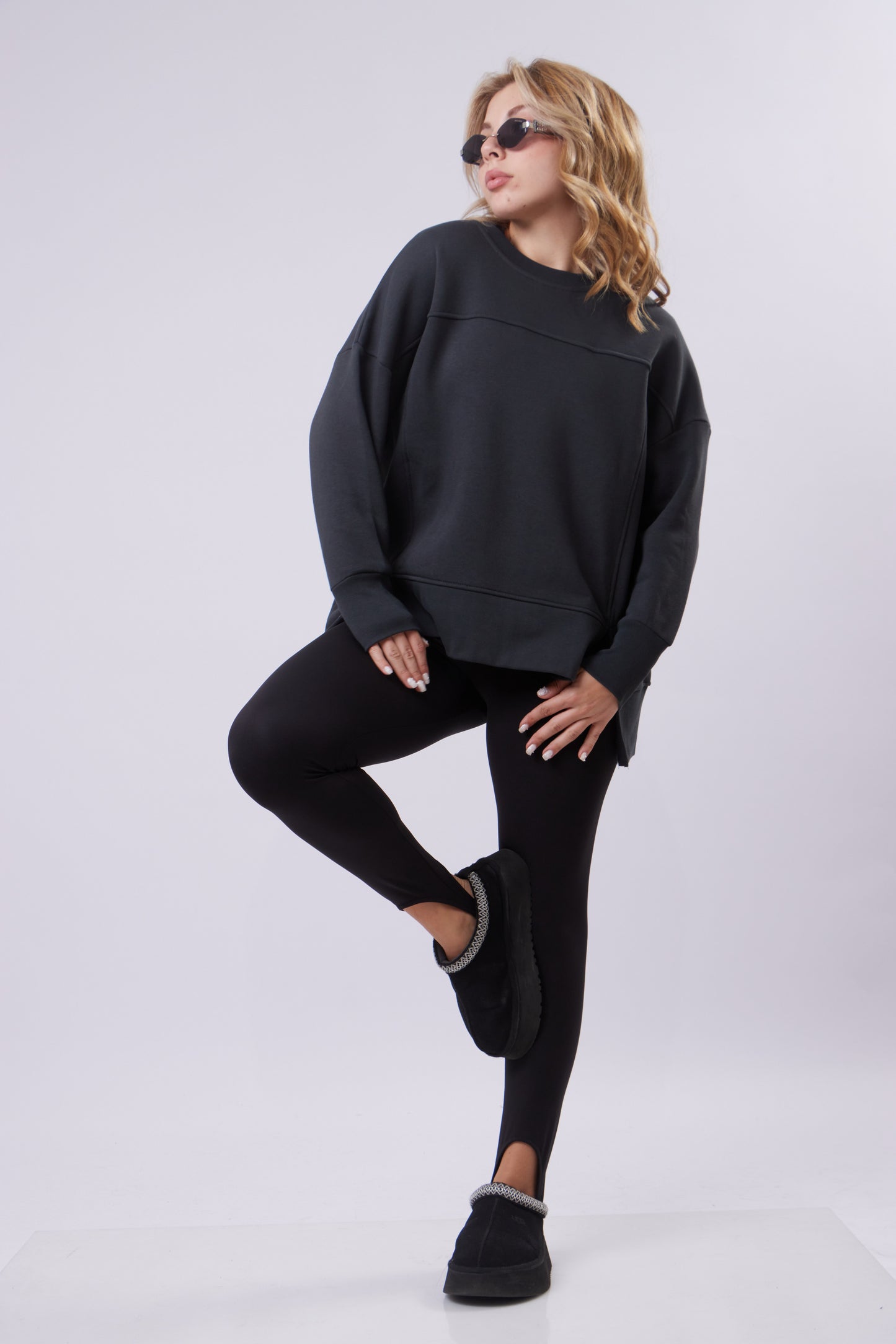 Cozy Oversized Fleece Sweater
