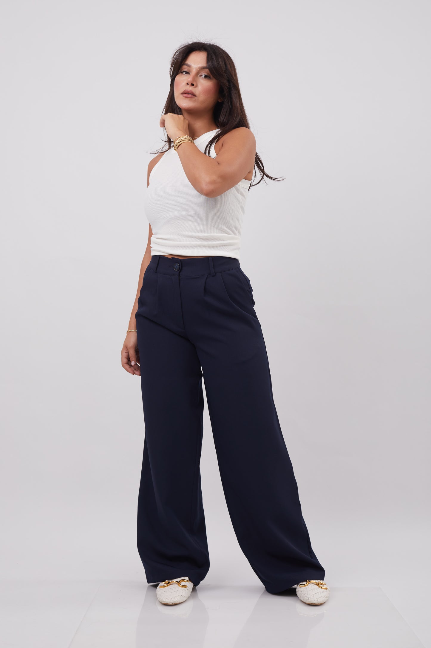 Extra Wide Leg Trouser
