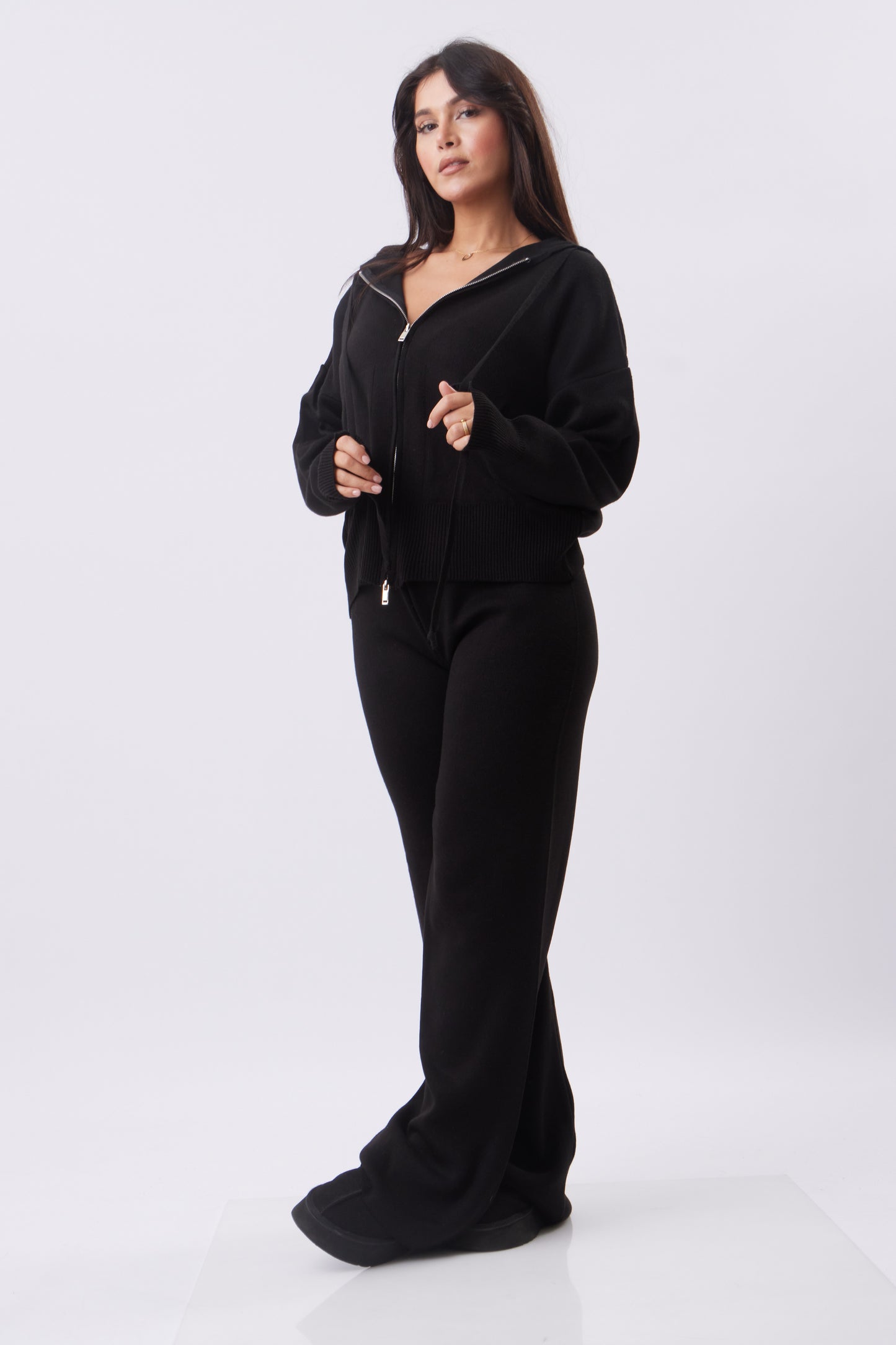 Dual-Zip Knit Set