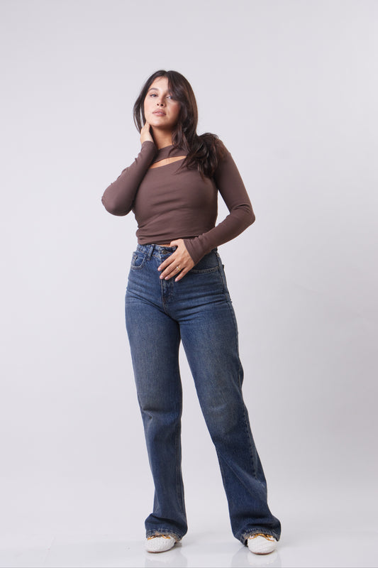 Vintage effect jeans