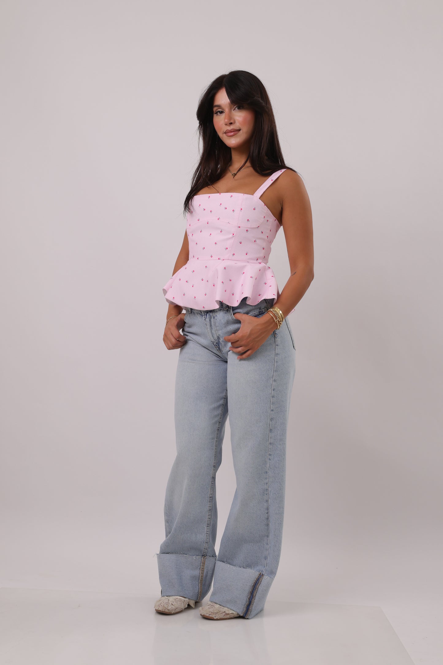 Floral Corset Top