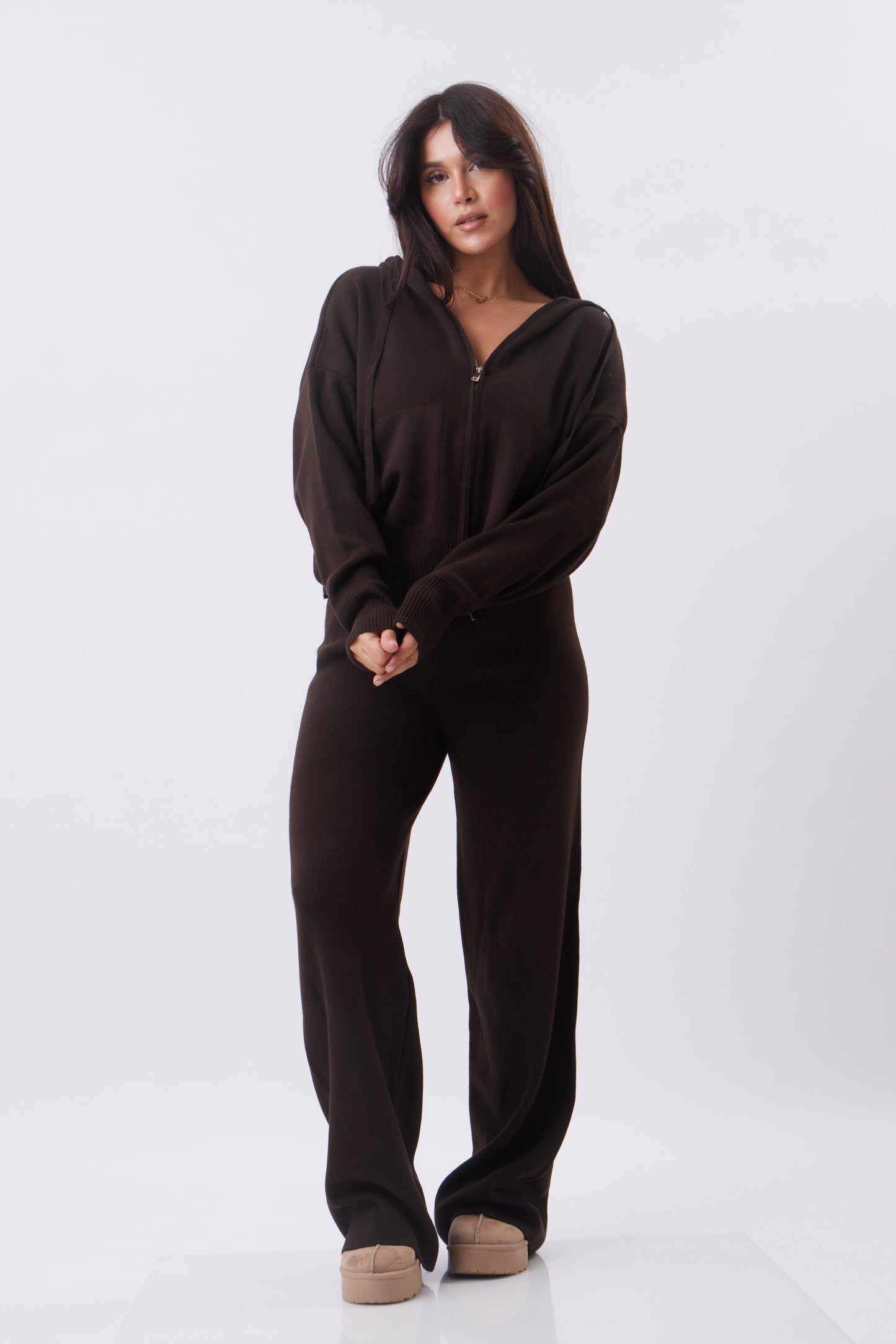 Dual-Zip Knit Set
