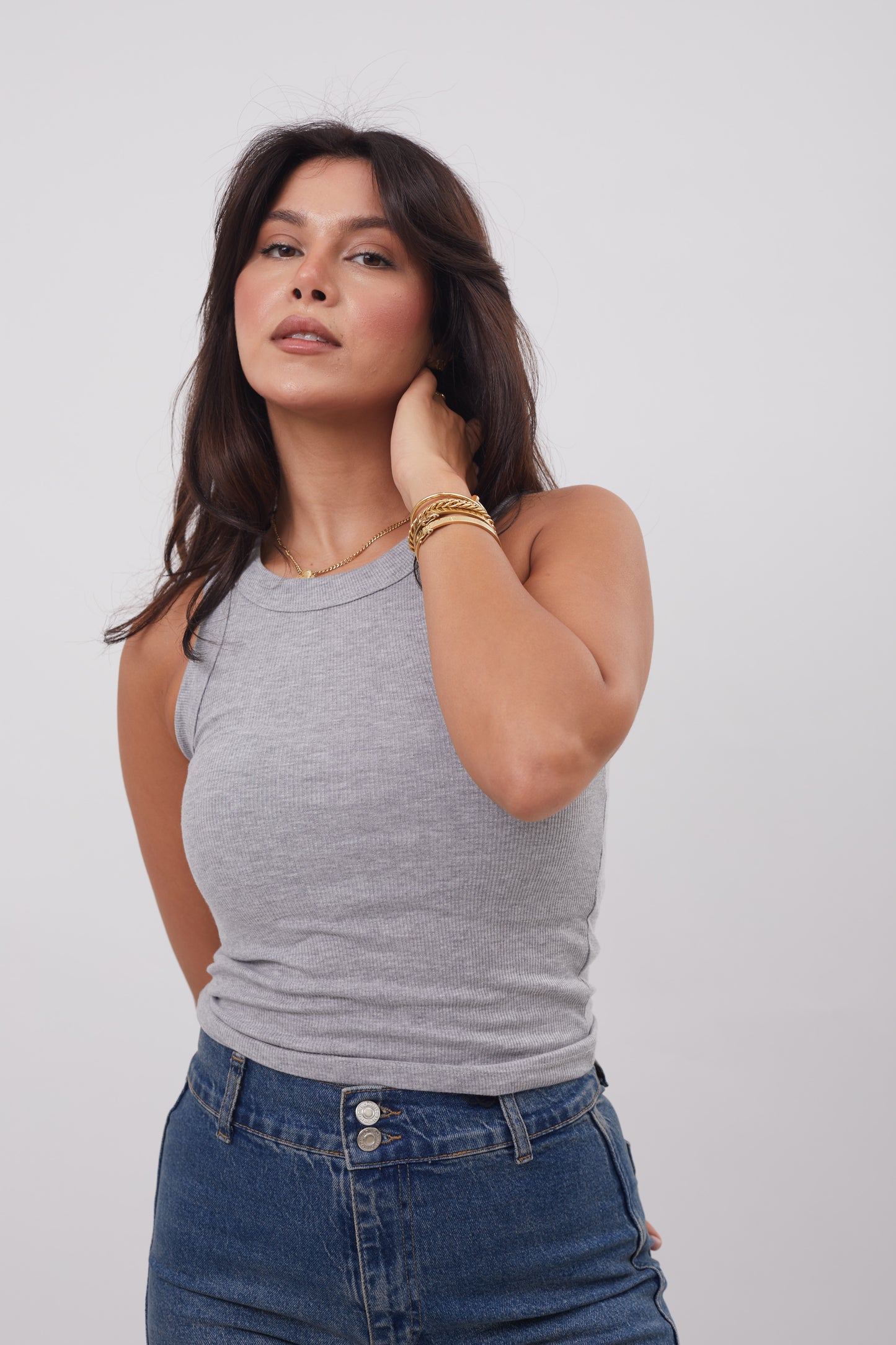 Essential Ribbed Tank