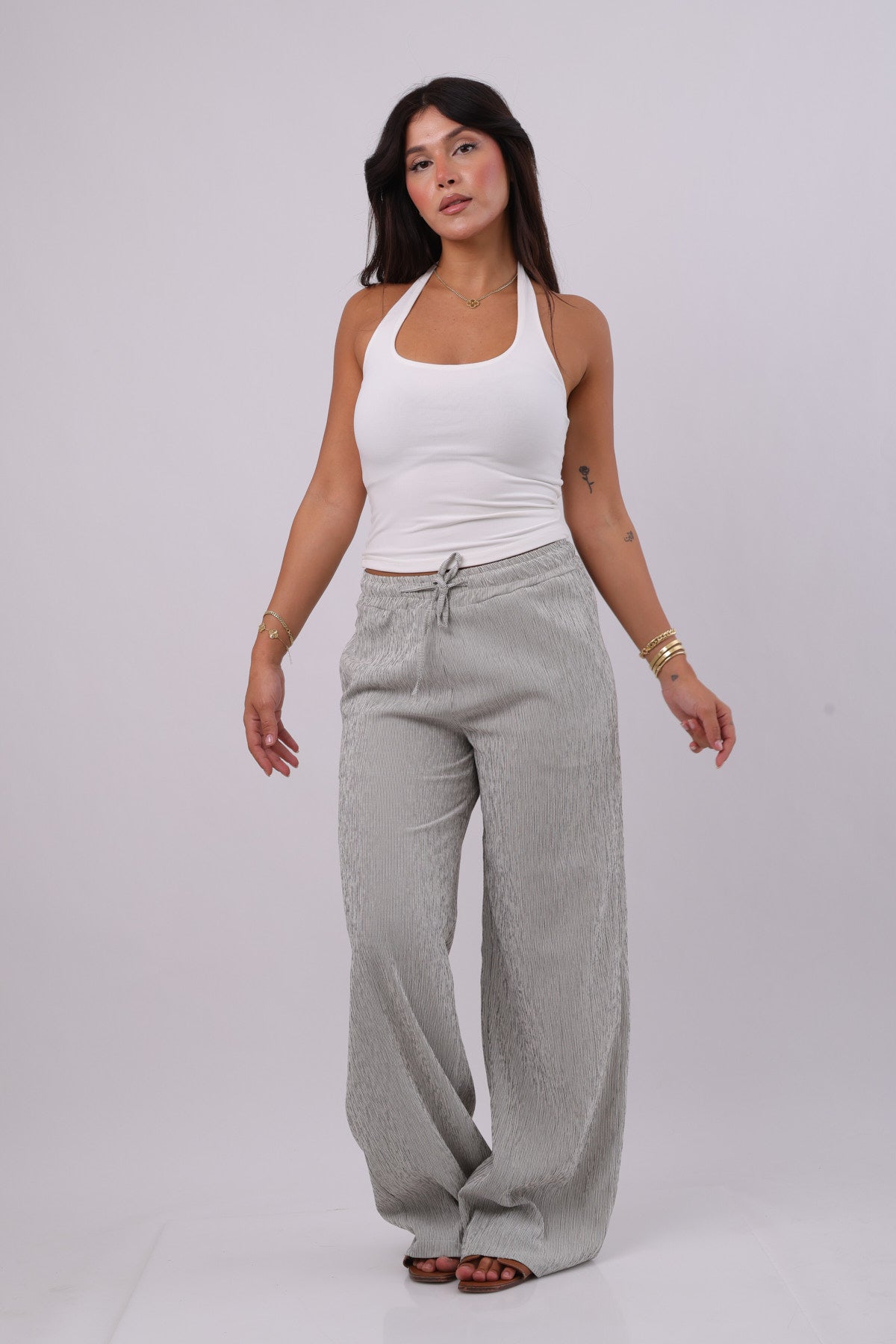 THE ESSENTIAL STRIPED TROUSER