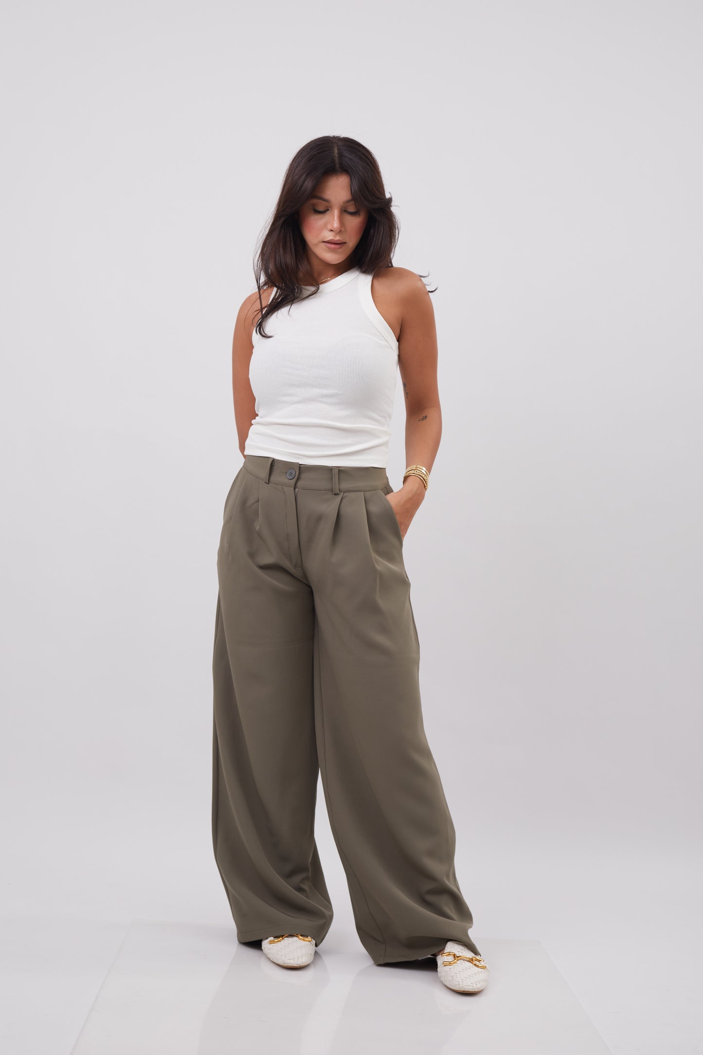 Extra Wide Leg Trouser