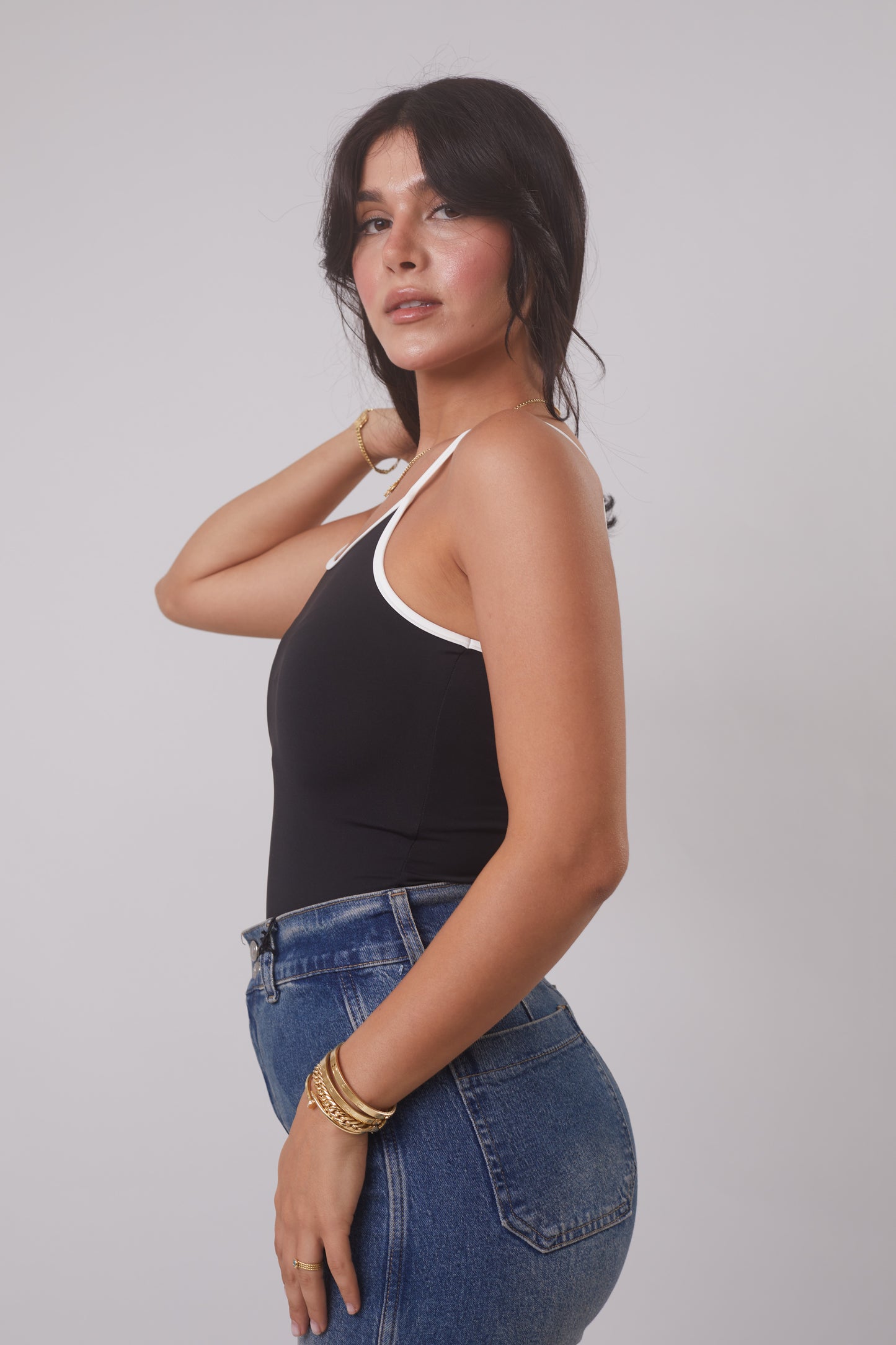 Contrast Contour Bodysuit