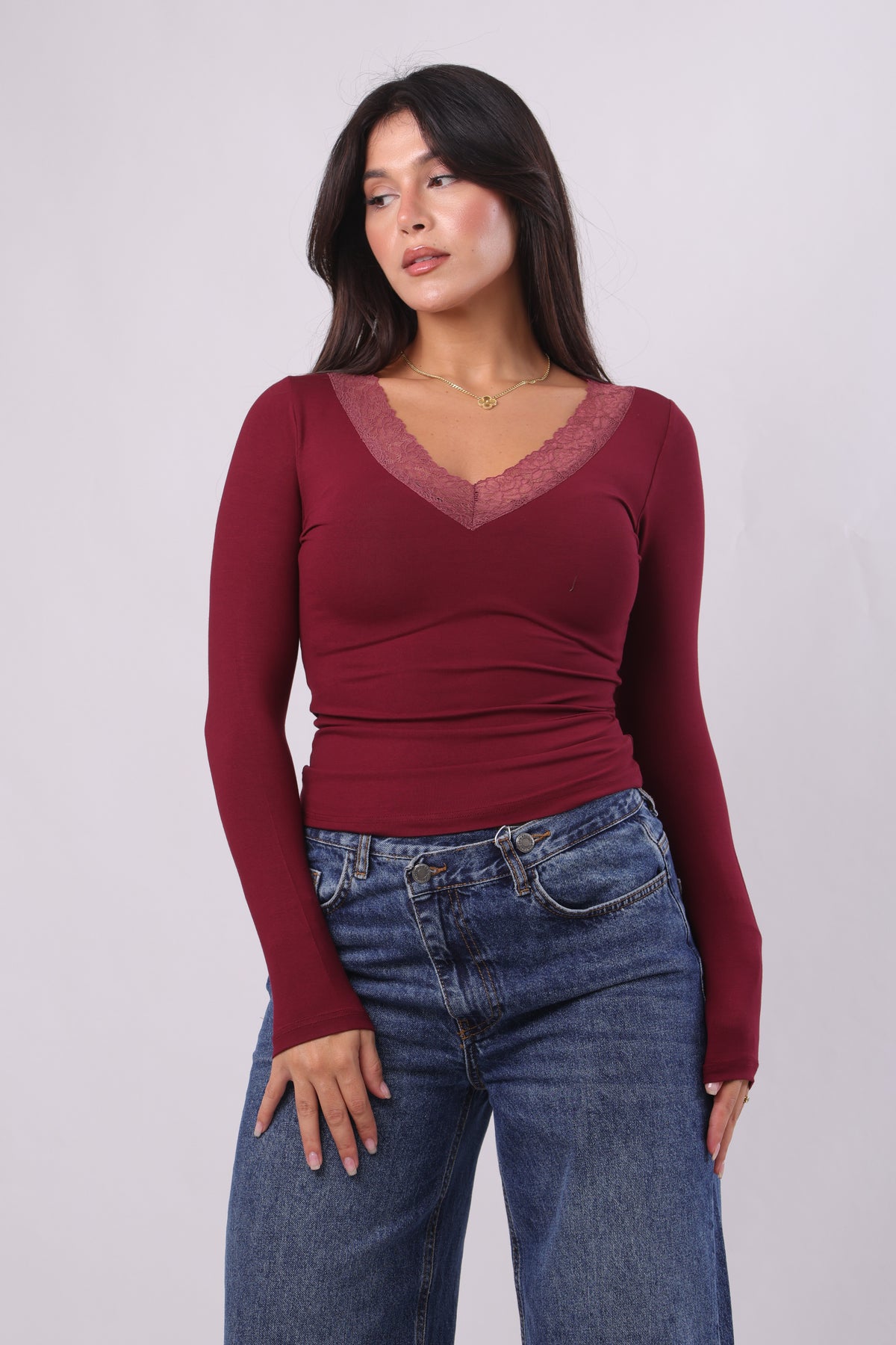 Lace Basic Top