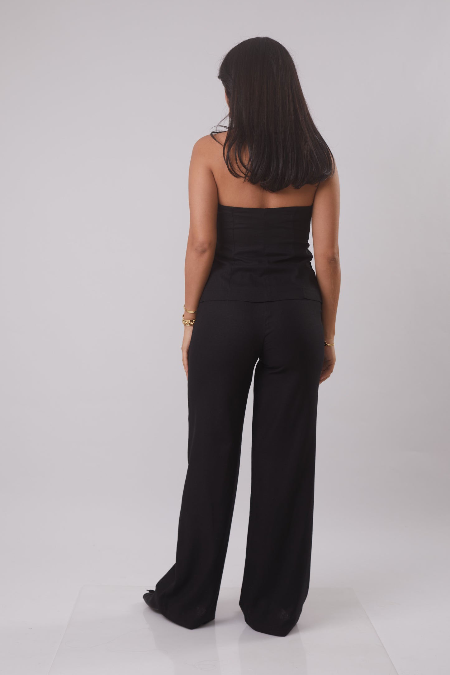 The Halter Vest & Trouser Linen Set