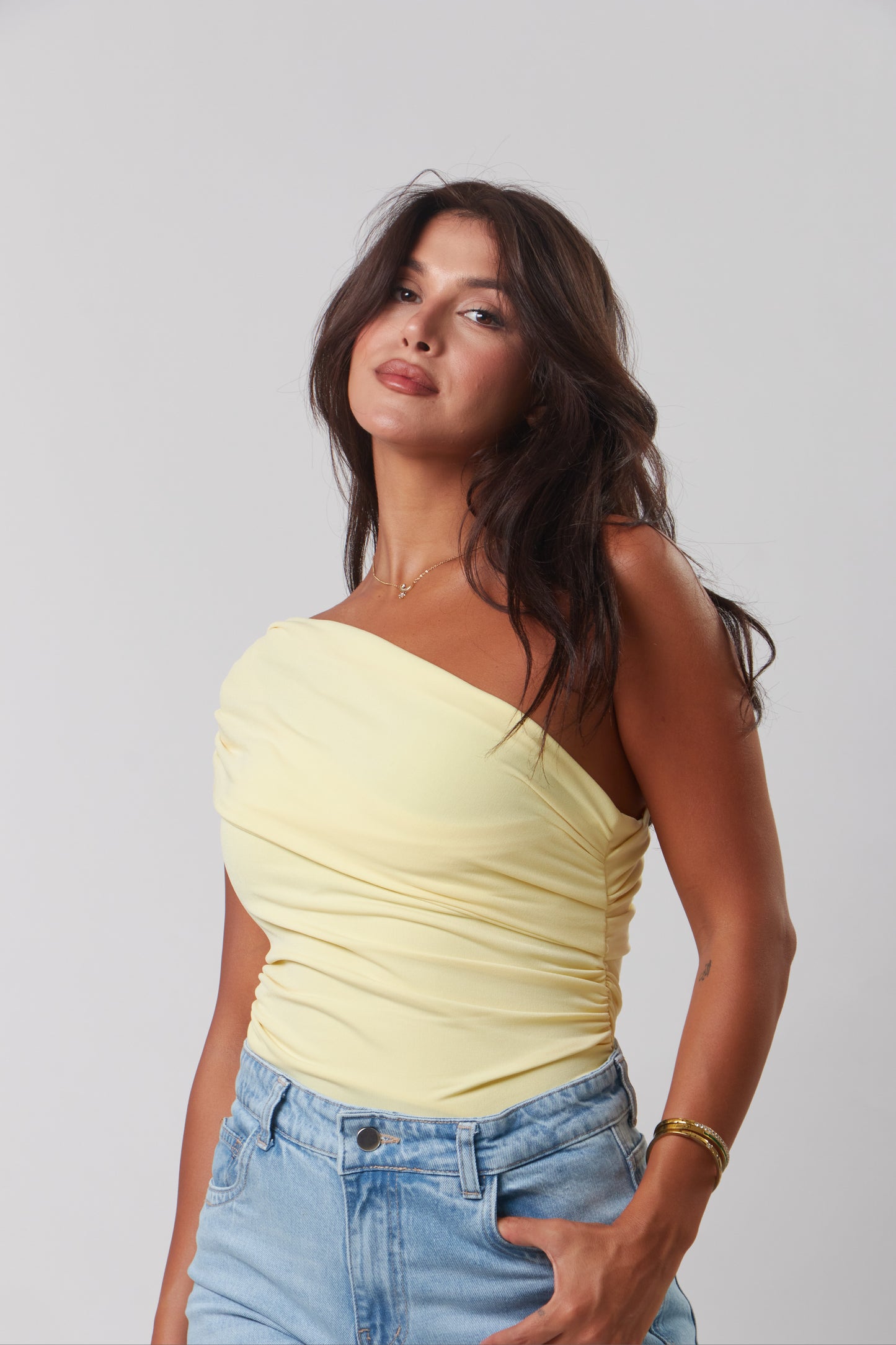 Mila One Shoulder Top