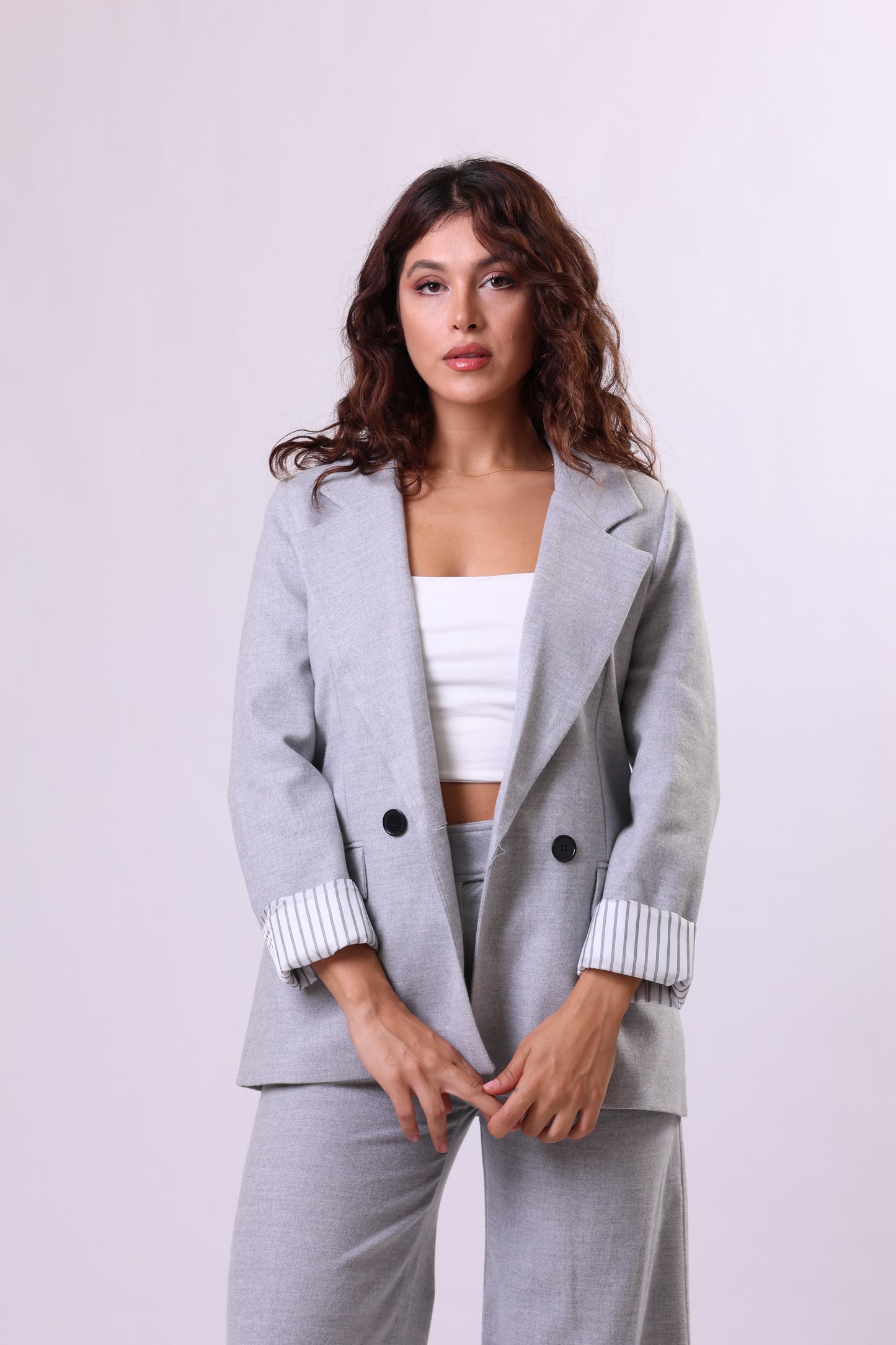 2 Pieces Blazer Set