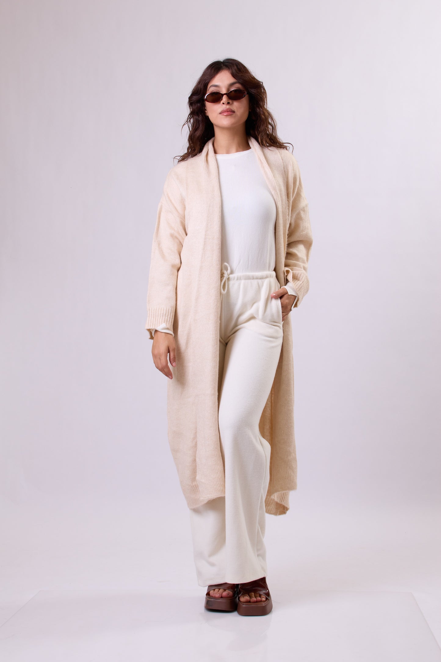 Maxi Wool 'Coat-style' Cardigans