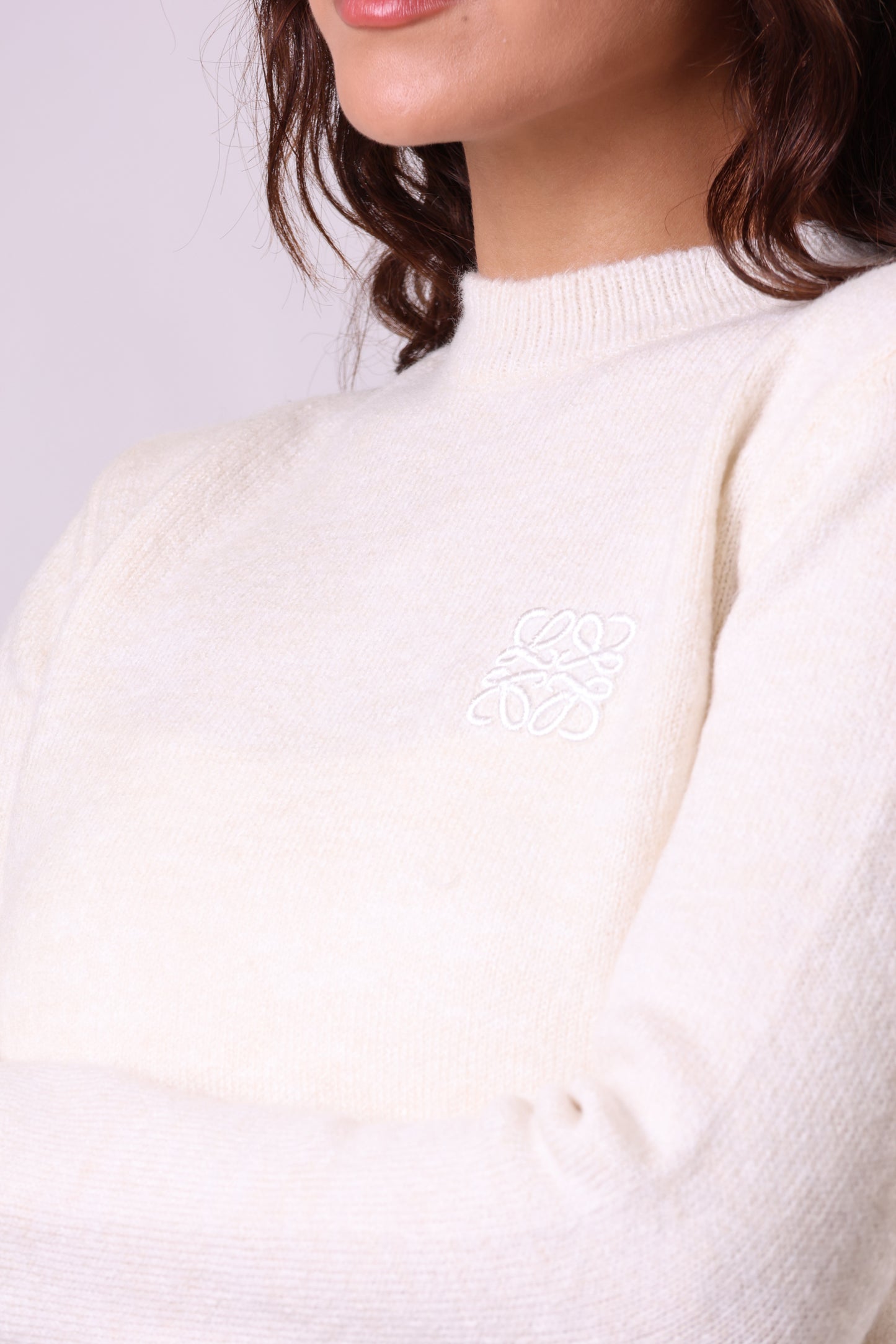 Basic 'LW1' Knitted Sweater.