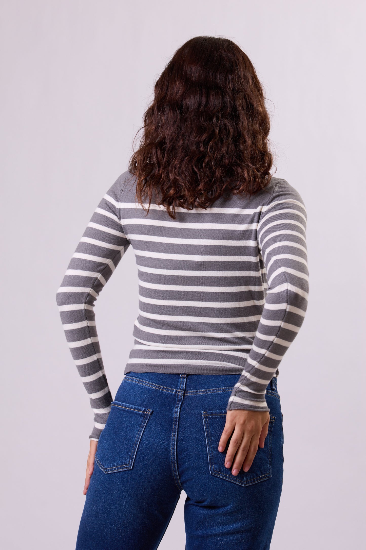 "Nina" Striped Basic