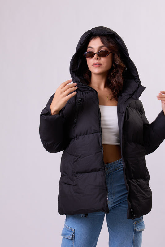 Oversized Fit Puffer jacket.