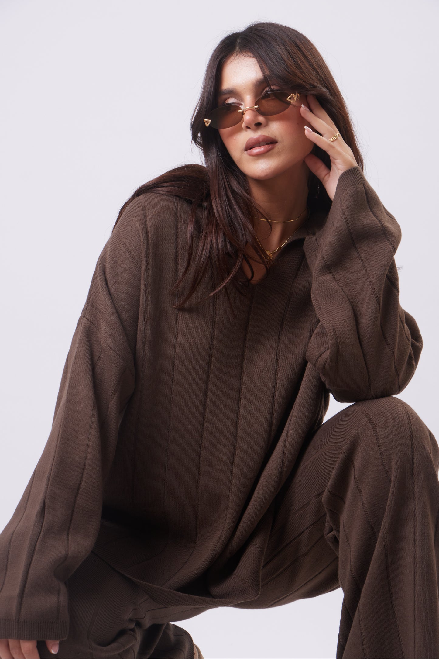 Oversized Fit Wool Set